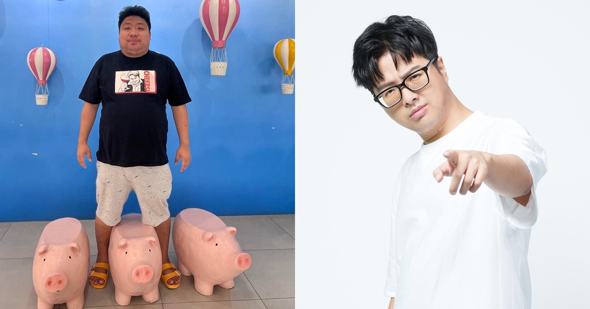 統神（左）說當天會上台罵Toyz是聽從丁特（右）過去的建議，純粹是在做效果。（翻攝自統神、丁特臉書）