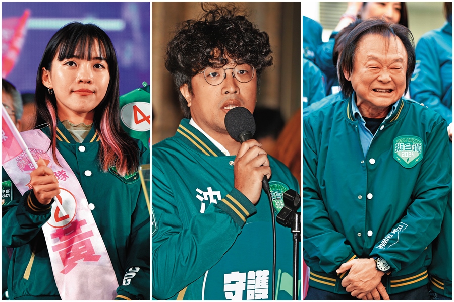王世堅、沈伯洋、黃捷在社群平台討論度很高，問政表現成看點。