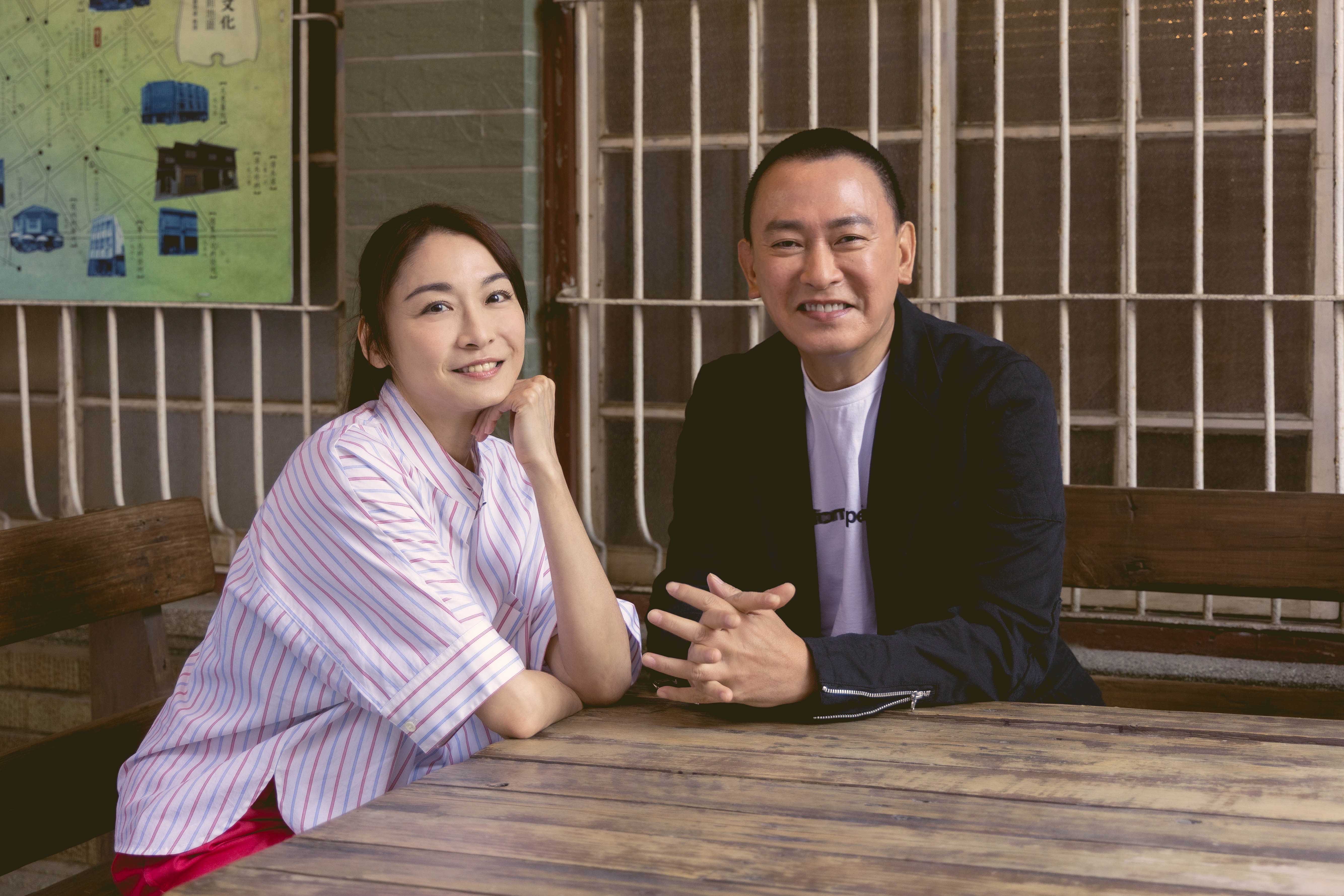 《生命捕手》王識賢（右）、江祖平時隔14年再合作，戲裡戲外默契十足。（東森提供）