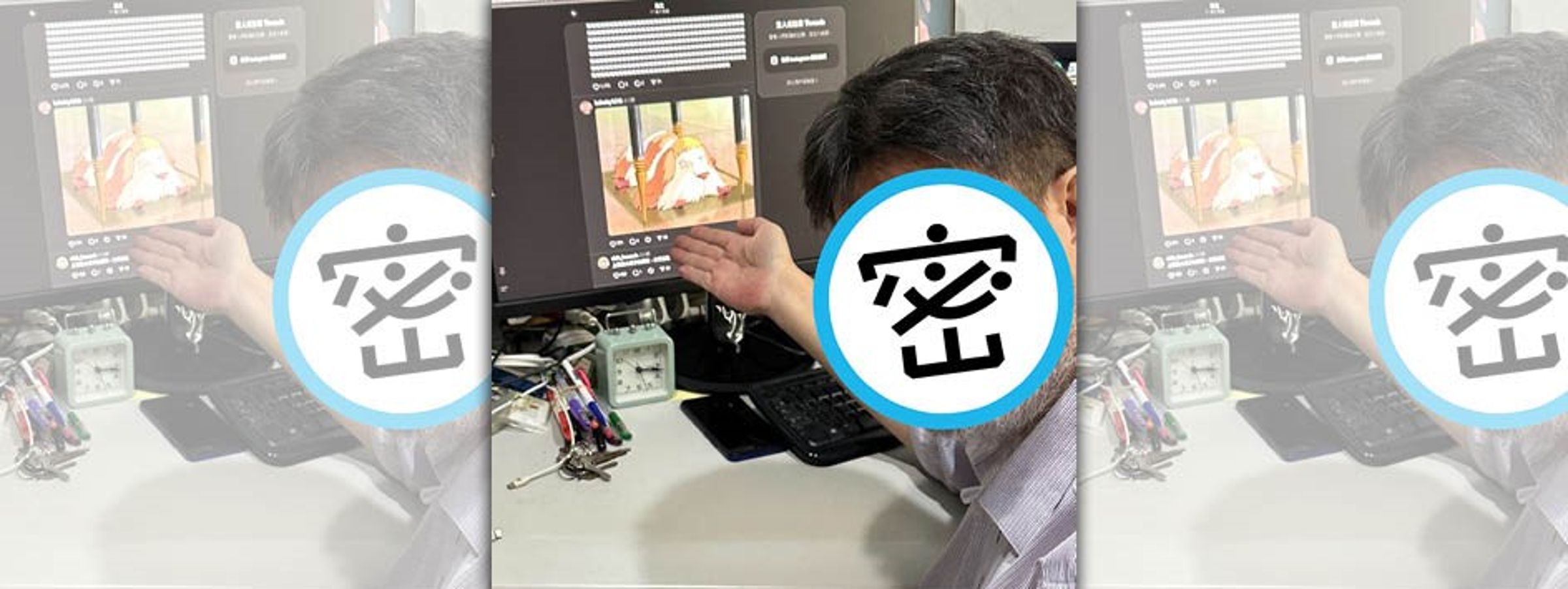 「長得像霍爾的移動城堡裡面的那隻狗」的演員，正是羅北安。（翻攝自Threads）