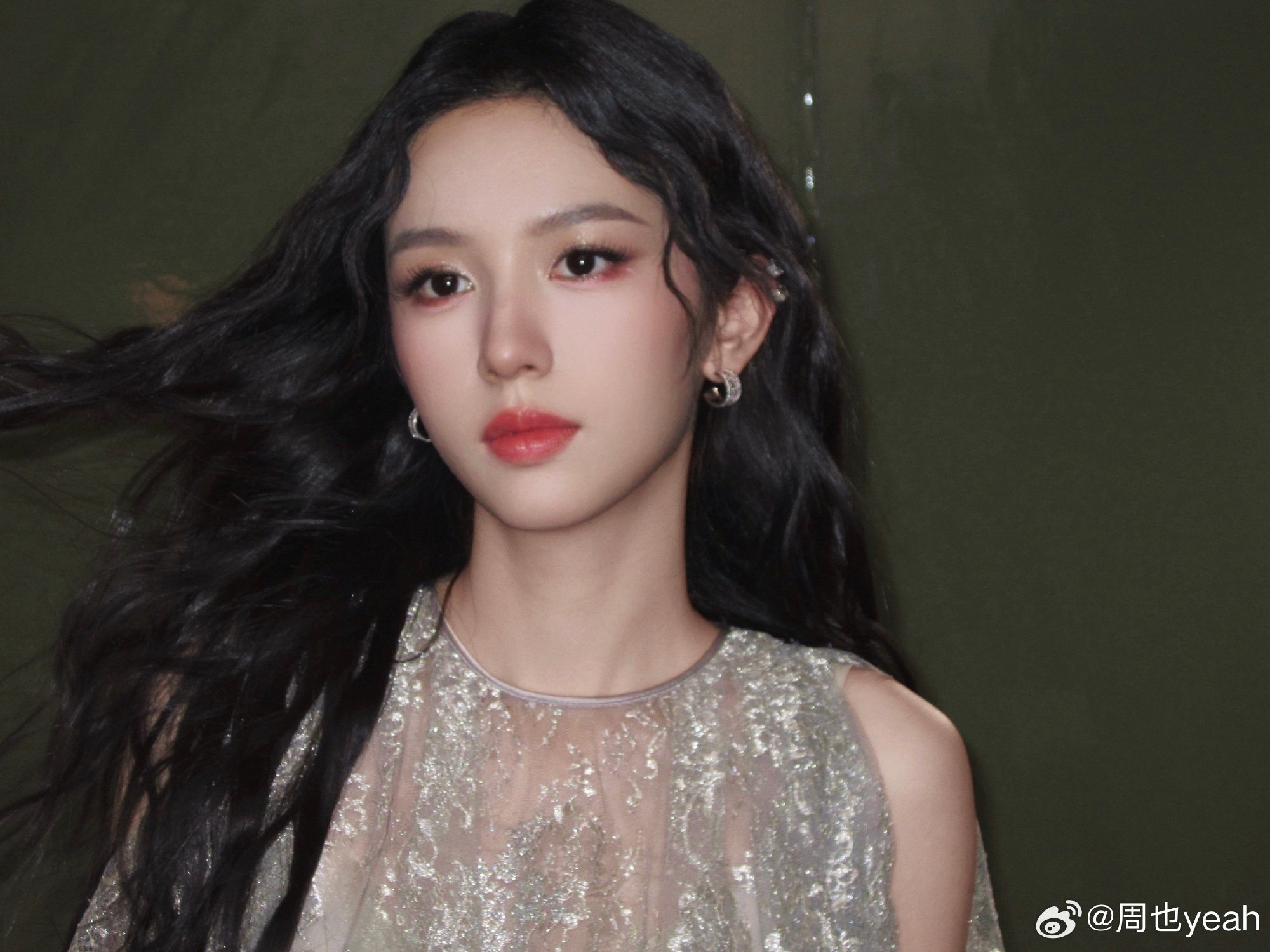 陸劇小花周也被踢爆新戀情，她之前也曾與賴冠霖、侯明昊、王星越等人傳過緋聞。（周也微博）