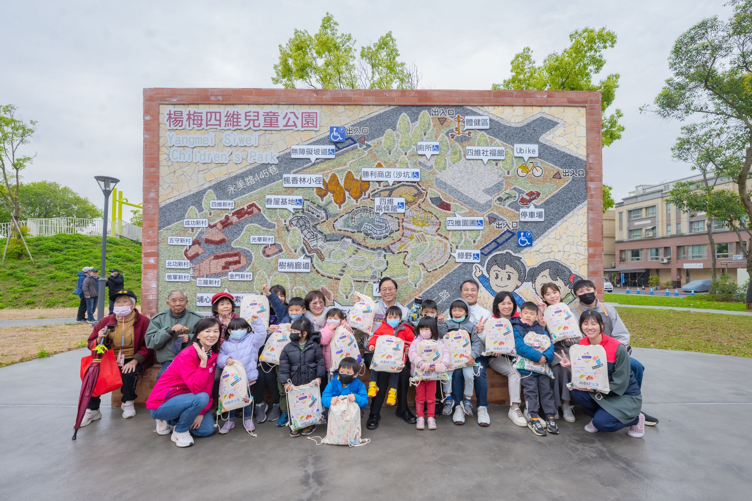 桃園市「P@RK園宇宙」打造七大特色公園,張善政市長期盼為市民營造更優質的生活環境。