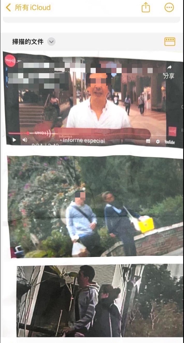 李男的貼文也附上Kolas與外籍男友交往的照片。（讀者提供）