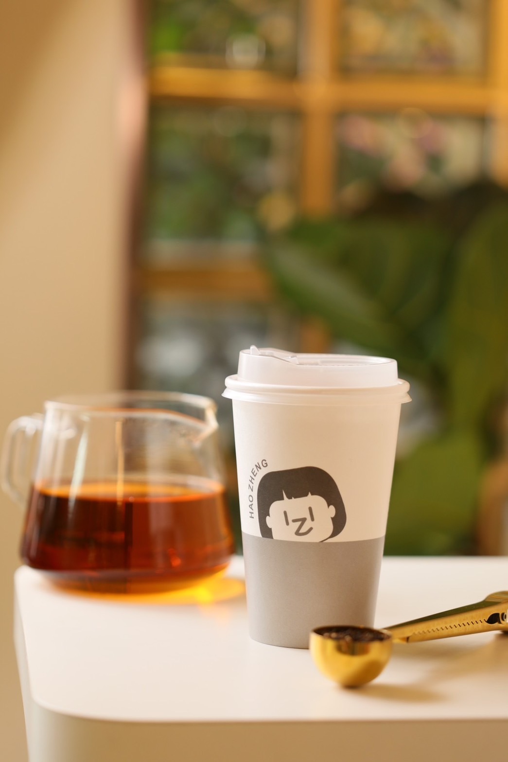 好正商行的「現萃茶」皆選用產自桃園的茶葉，依照不同茶的特性，透過科技鮮茶機現萃，茶感溫潤滑順。（60元／杯）