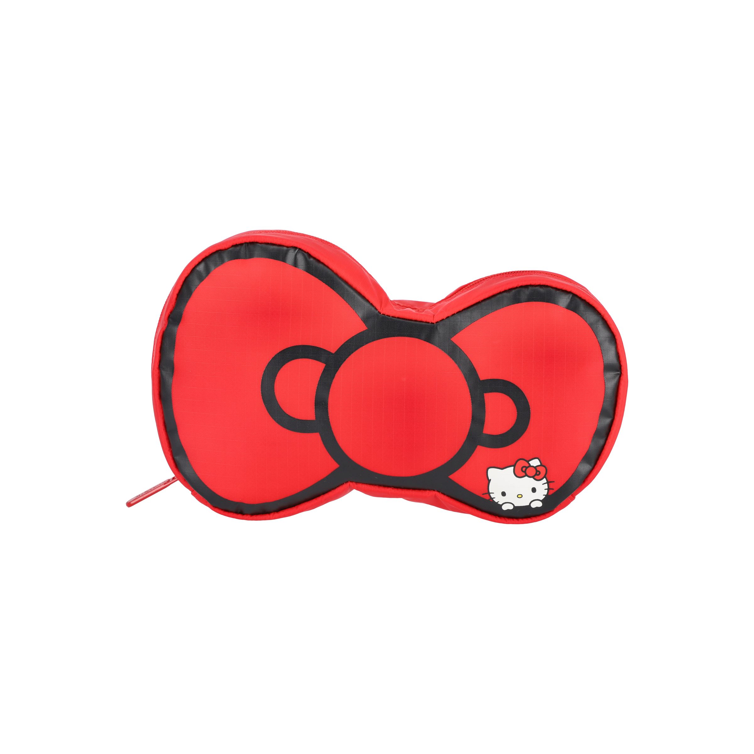 Hello Kitty蝴蝶結手拿包。NT$3,850(藍鐘提供)