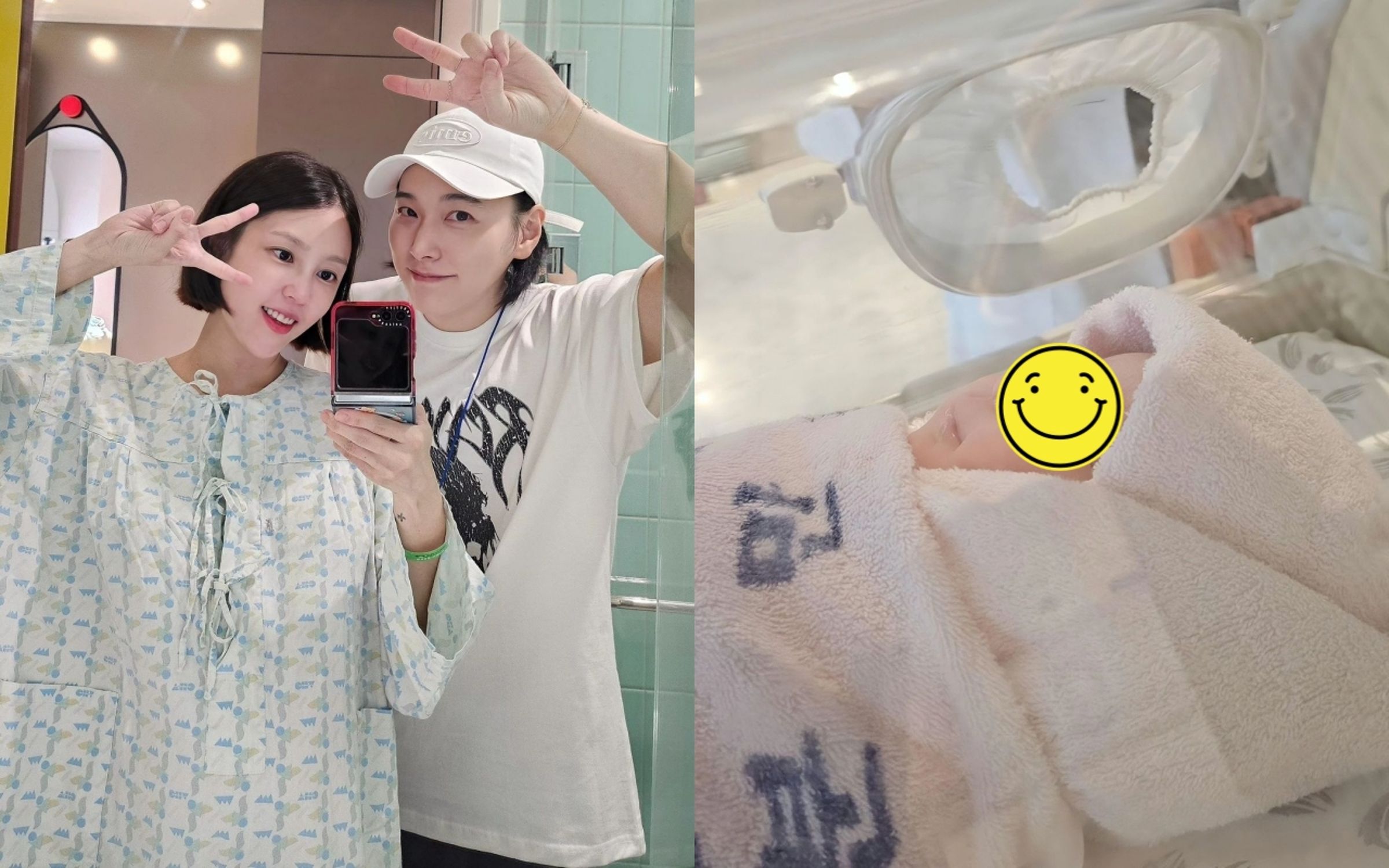 SJ李晟敏喜獲麟兒,透過社群分享成為人父喜悅。(合成照片,翻攝自李晟敏INS)