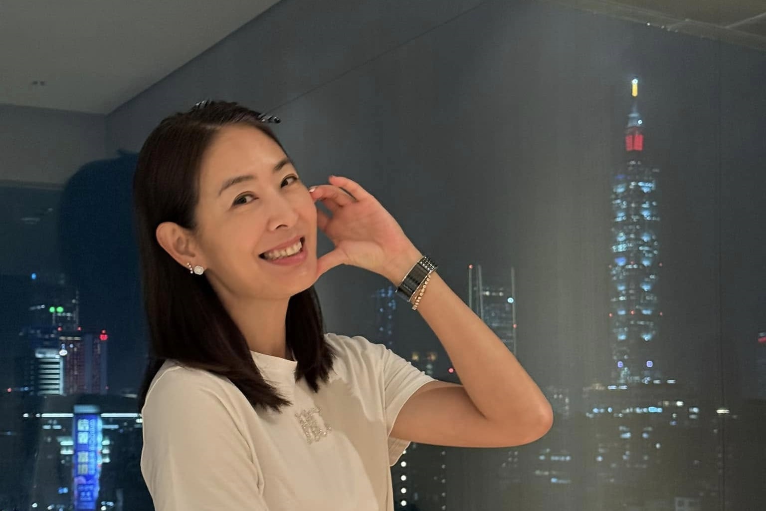 賈永婕預告2025台北101跨年煙火會有很多驚喜。（翻攝自賈永婕的跑跳人生臉書）