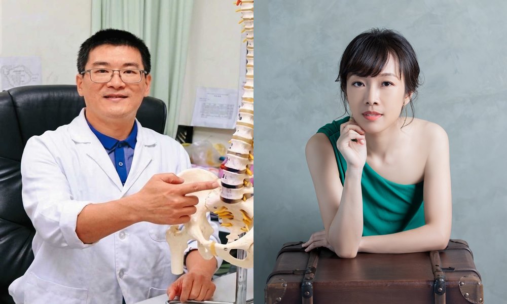 趙建銘(左圖)與黃睿靚(右圖)昔日分別成為扁家的「第一女婿」、「第一媳婦」,20多年後人生境遇大不相同。(本刊資料照/翻攝台南應用科技大學網站)