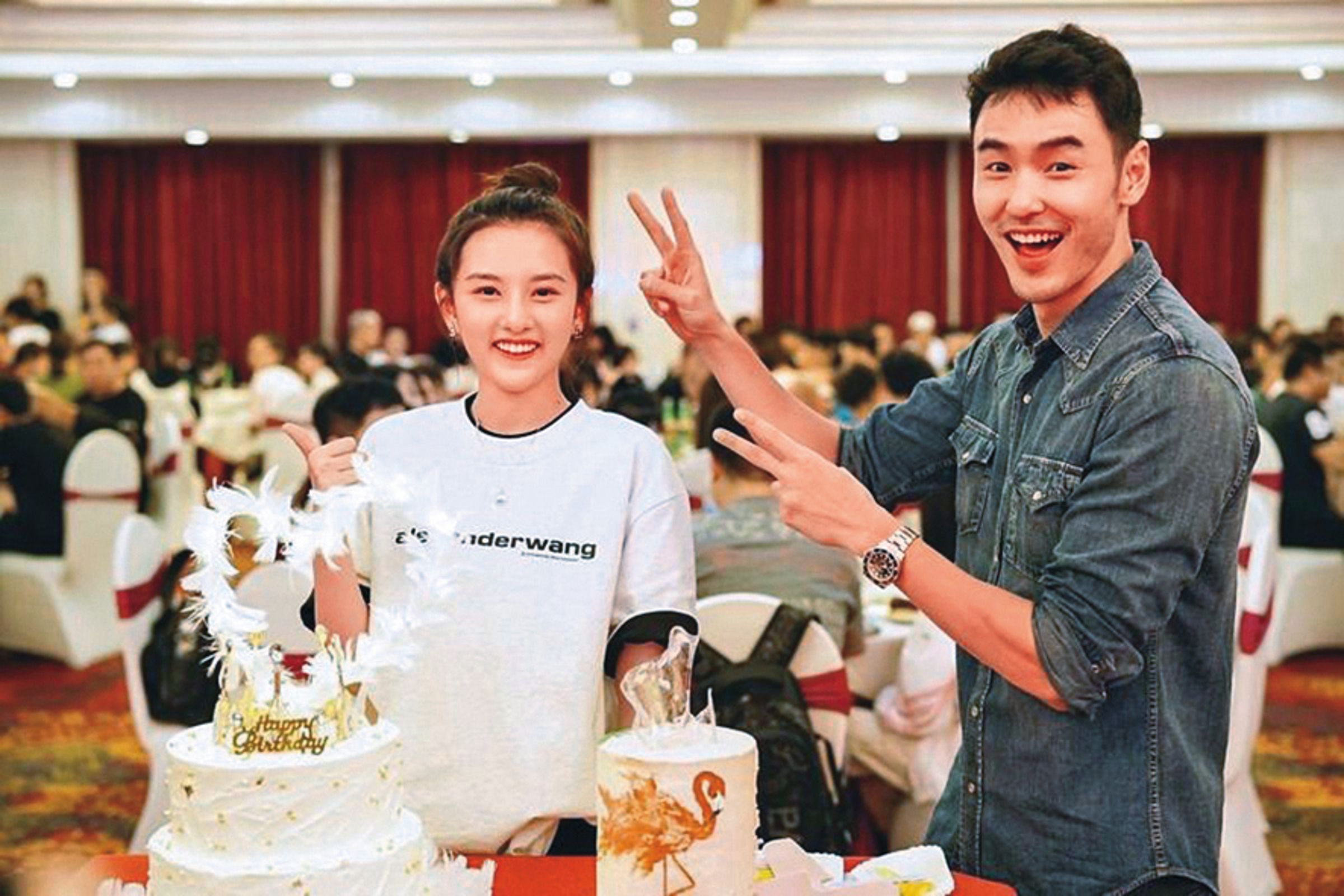 阮經天與宋祖兒不被看好也不了了之。(翻攝自《舌尖上的心跳》微博)