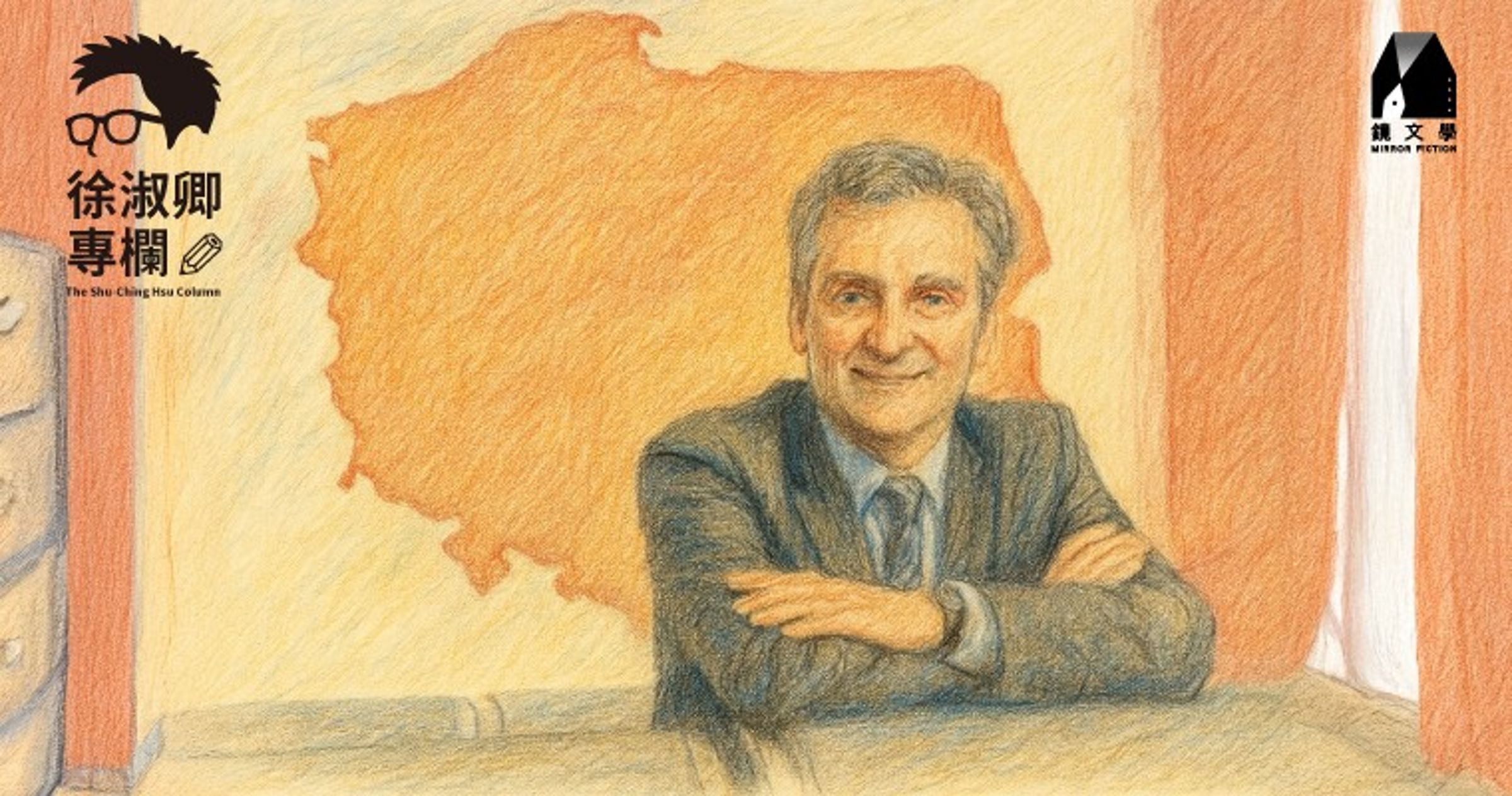 波蘭漢學家Maciej Gaca談台灣文學在中歐如何被認識，以及「星座式網絡」的國際推廣策略。（圖/ 陳克宇）