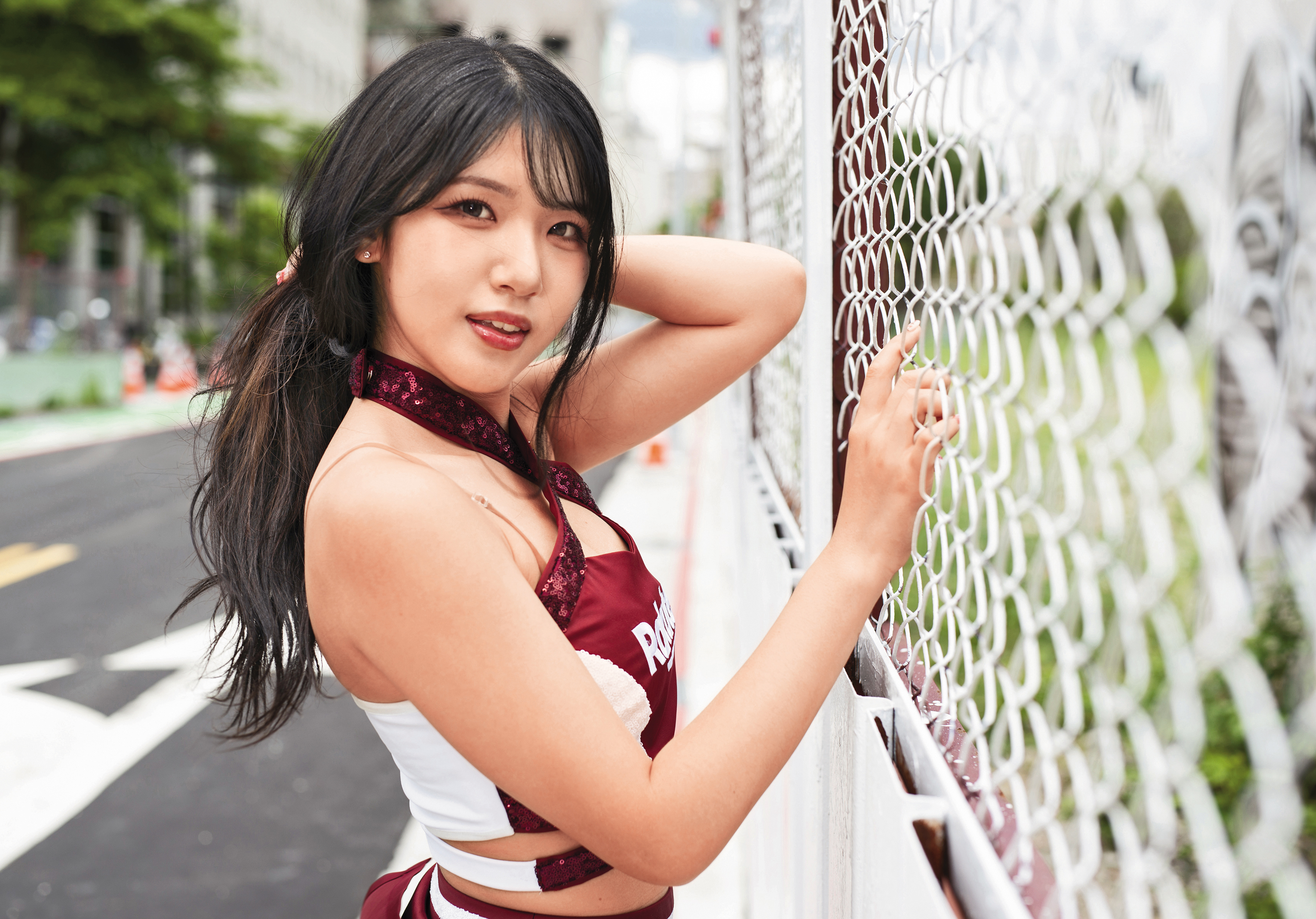 加入樂天女孩近五個月的廉世彬，最大夢想是當發片歌手。