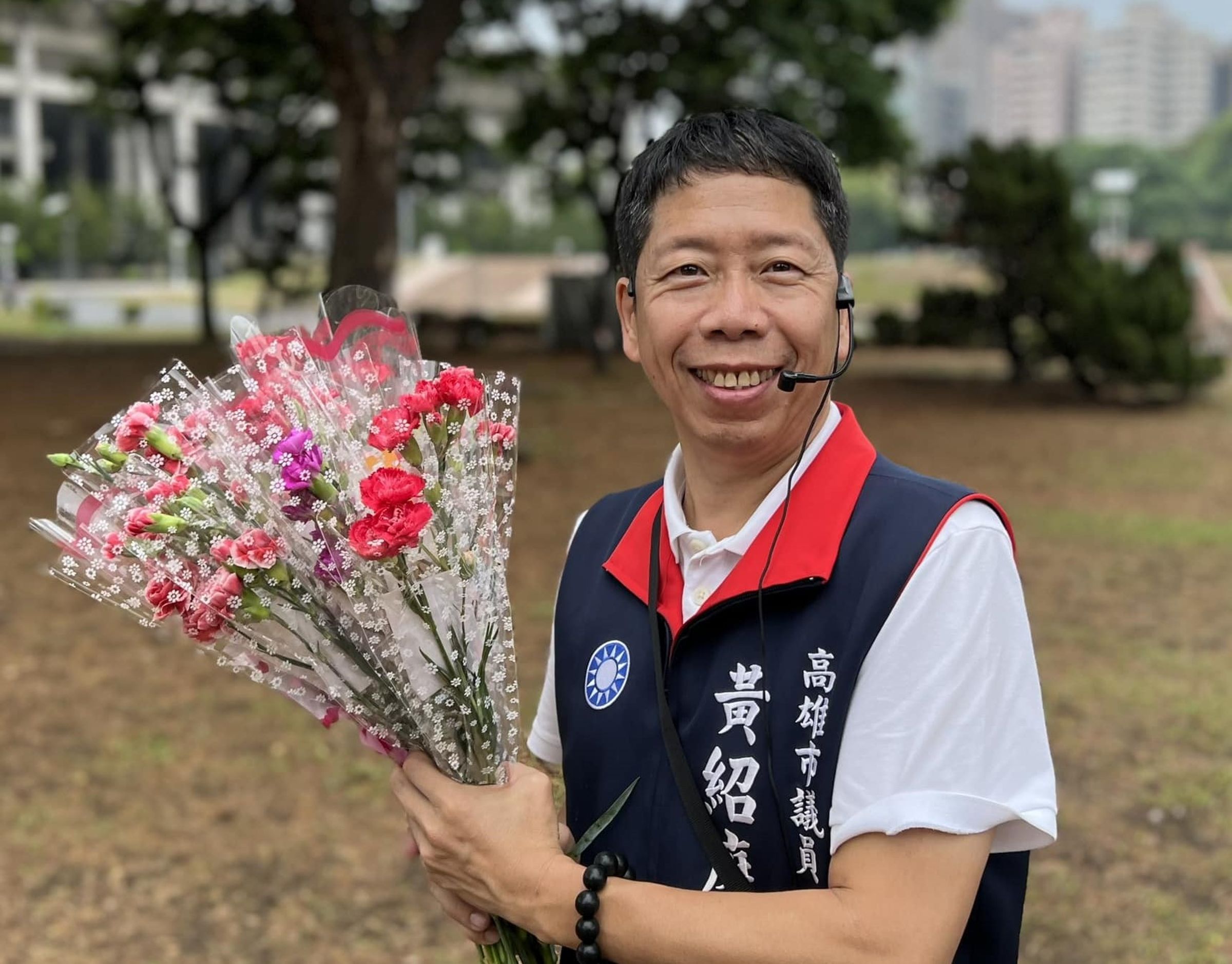 高雄市議員黃紹庭涉嫌詐領助理費遭到羈押禁見。（翻攝黃紹庭臉書）