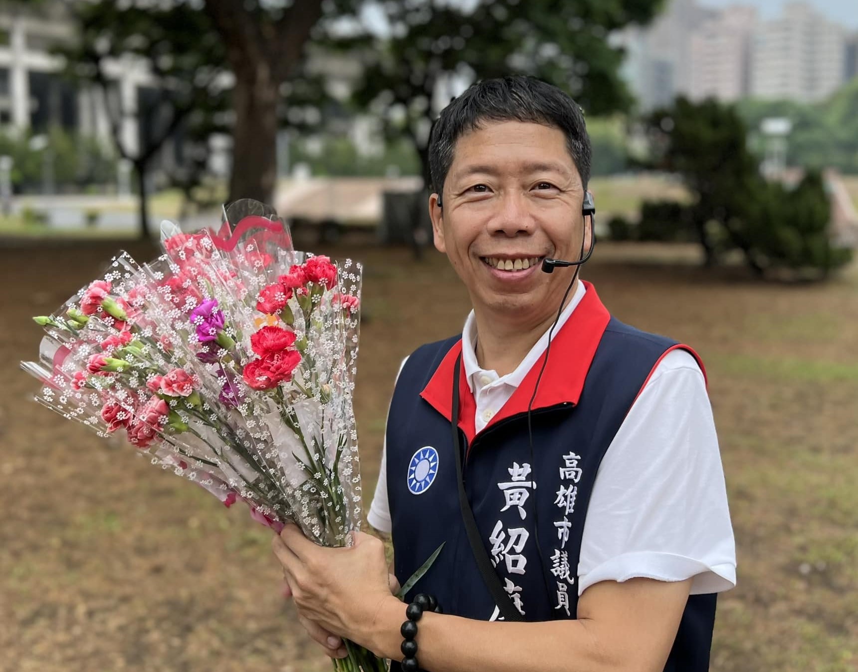 高雄市議員黃紹庭涉嫌詐領助理費遭到羈押禁見。（翻攝黃紹庭臉書）