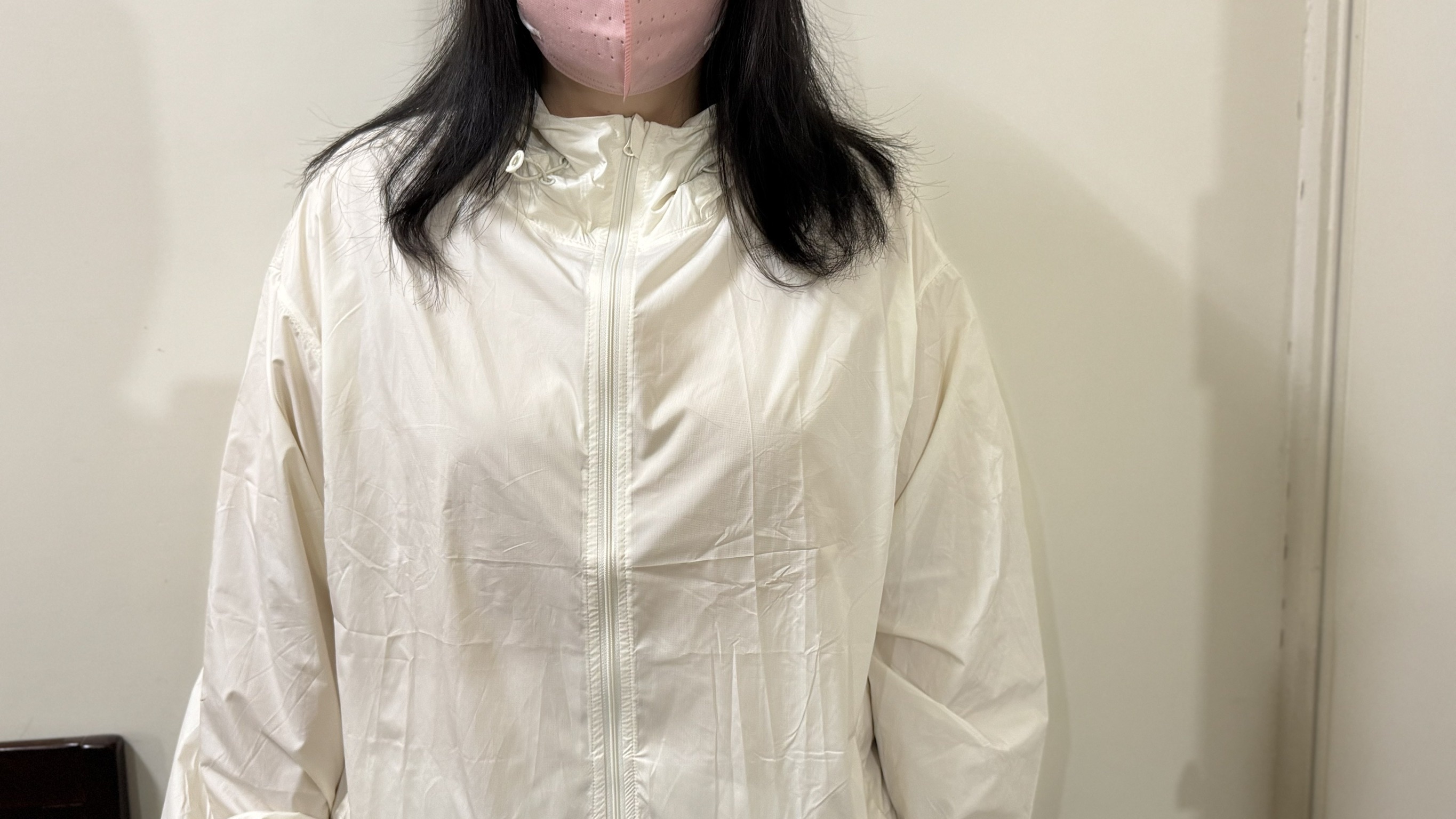 小葉到警局報案。（小葉提供）