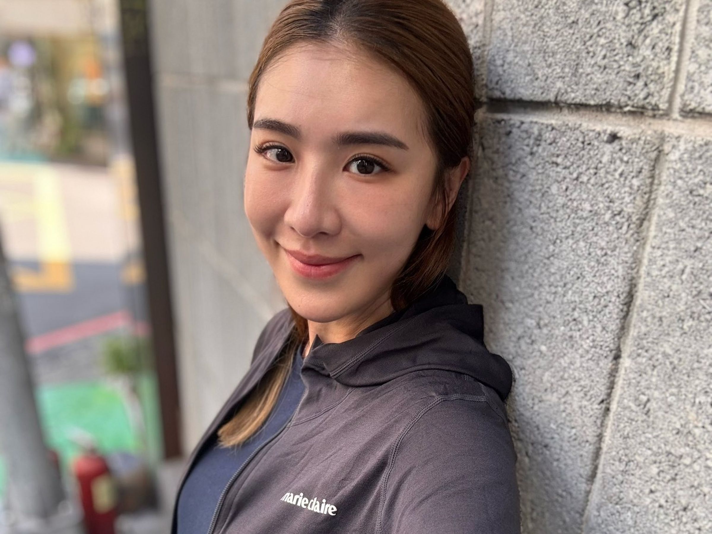 小禎之前為爸爸胡瓜遭炎上緩頰，卻不慎爆出籃籃有男友一事。（翻攝胡盈禎臉書）