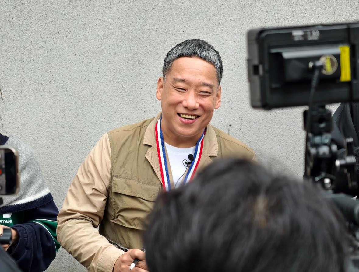 阿龐自認工作壓力大，靠吃犒賞自己卻胖出新高度。（阿龐臉書）