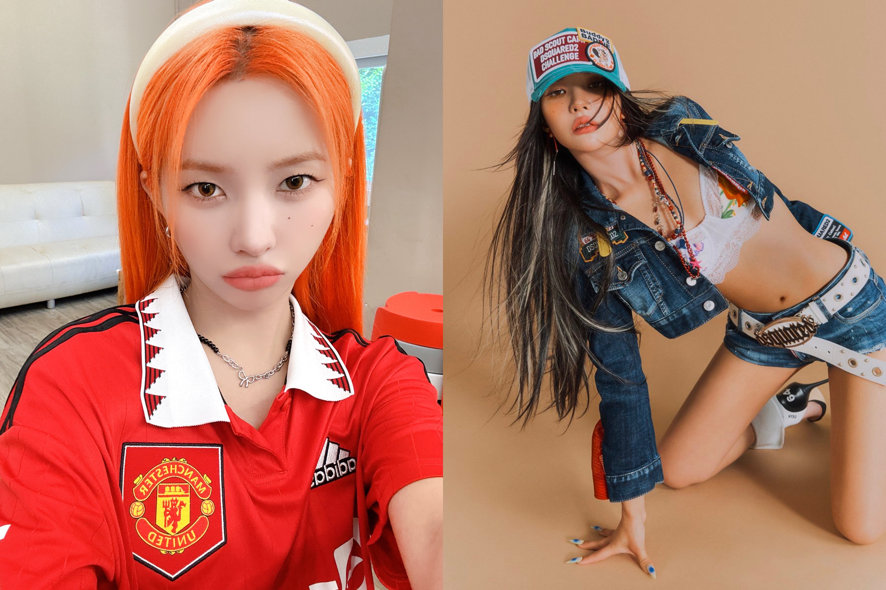  (G)I-DLE隊長田小娟今日爆決定與CUBE娛樂約滿不續。（翻攝(G)I-DLE X）