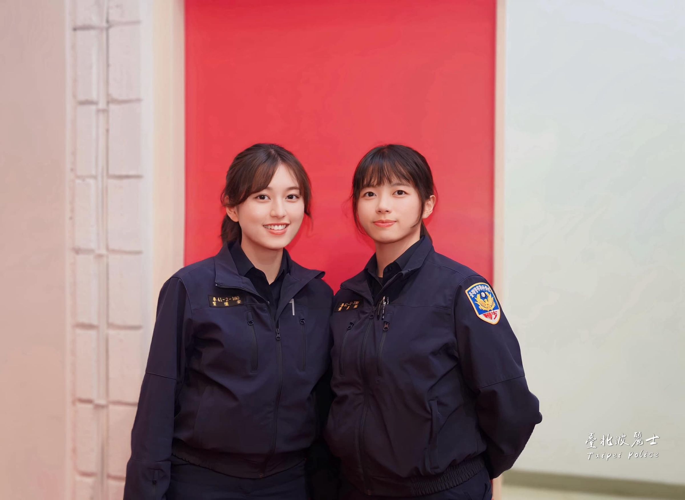 警專生有不少正妹。(翻攝自臺北波麗士臉書)