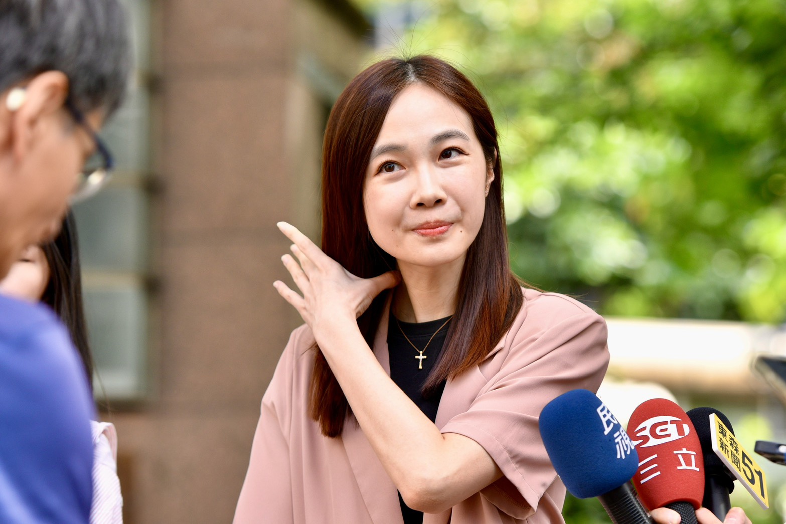 楊寶楨日前退出民眾黨，並宣布獨立參選台中市東南區市議員選舉。（鏡報李智為）