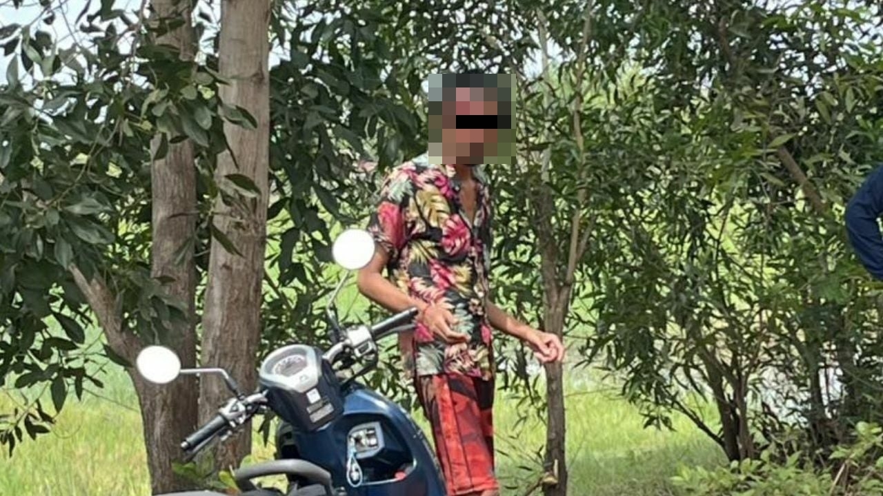 一名5歲女童日前險遭毒癮男子性侵，所幸其母及時趕到，拿起熨斗痛擊嫌犯。（翻攝自臉書）