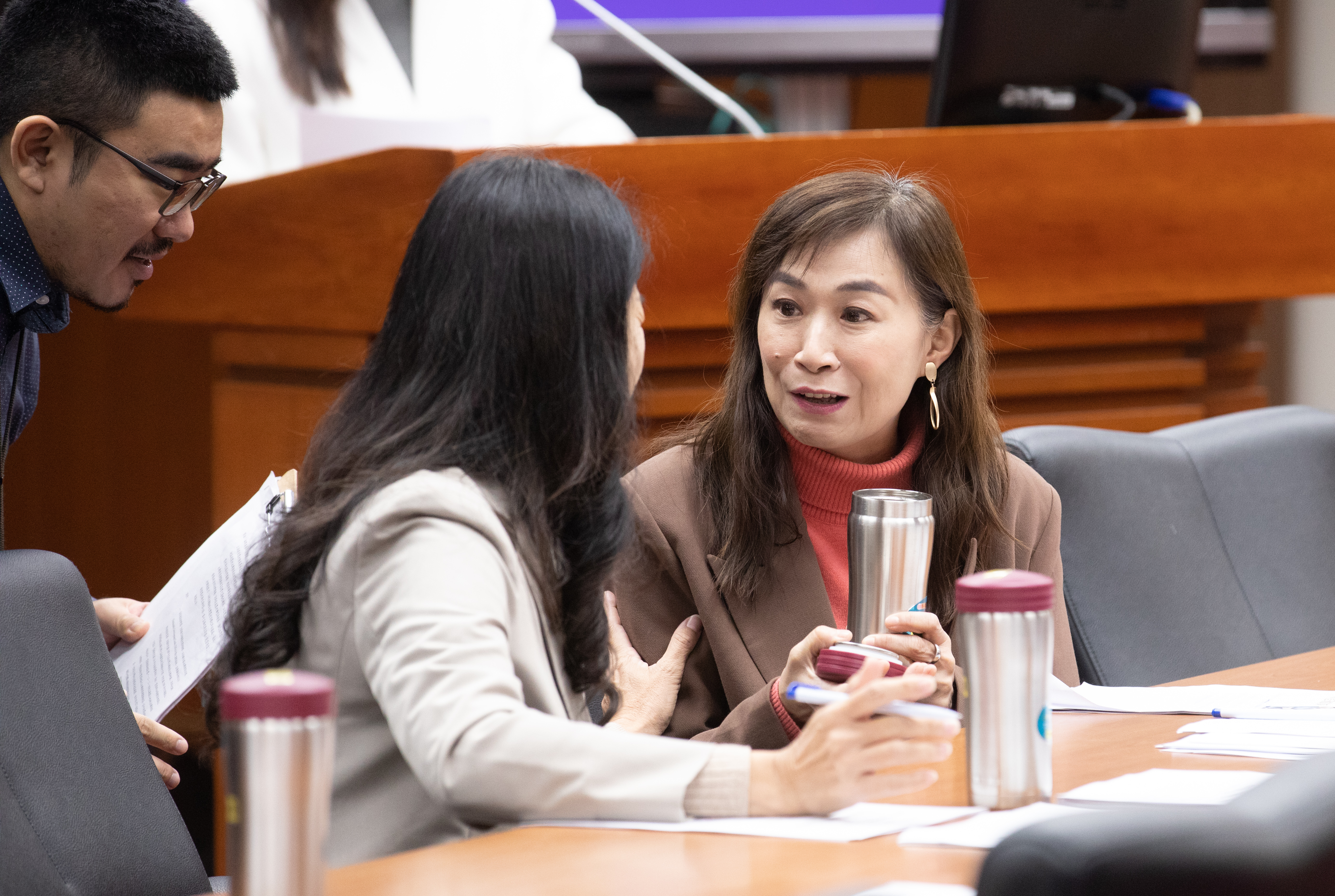 民進黨立委林宜瑾的國會辦公室與台南服務處今雙遭搜索，原因眾說紛紜。（本刊資料照）