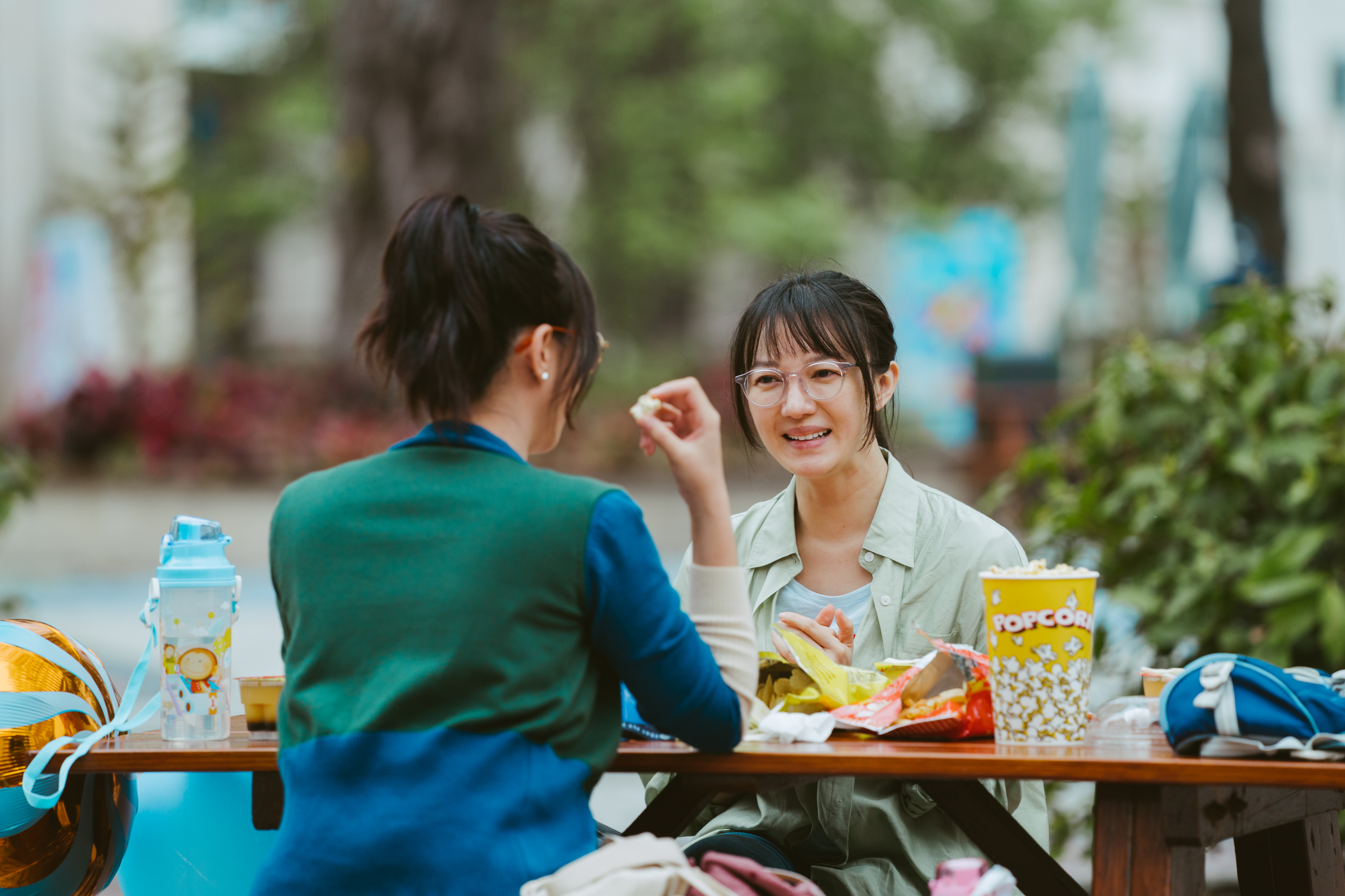 李杏在《打怪任務》從日常生活突然面臨三級警戒。(大愛提供)