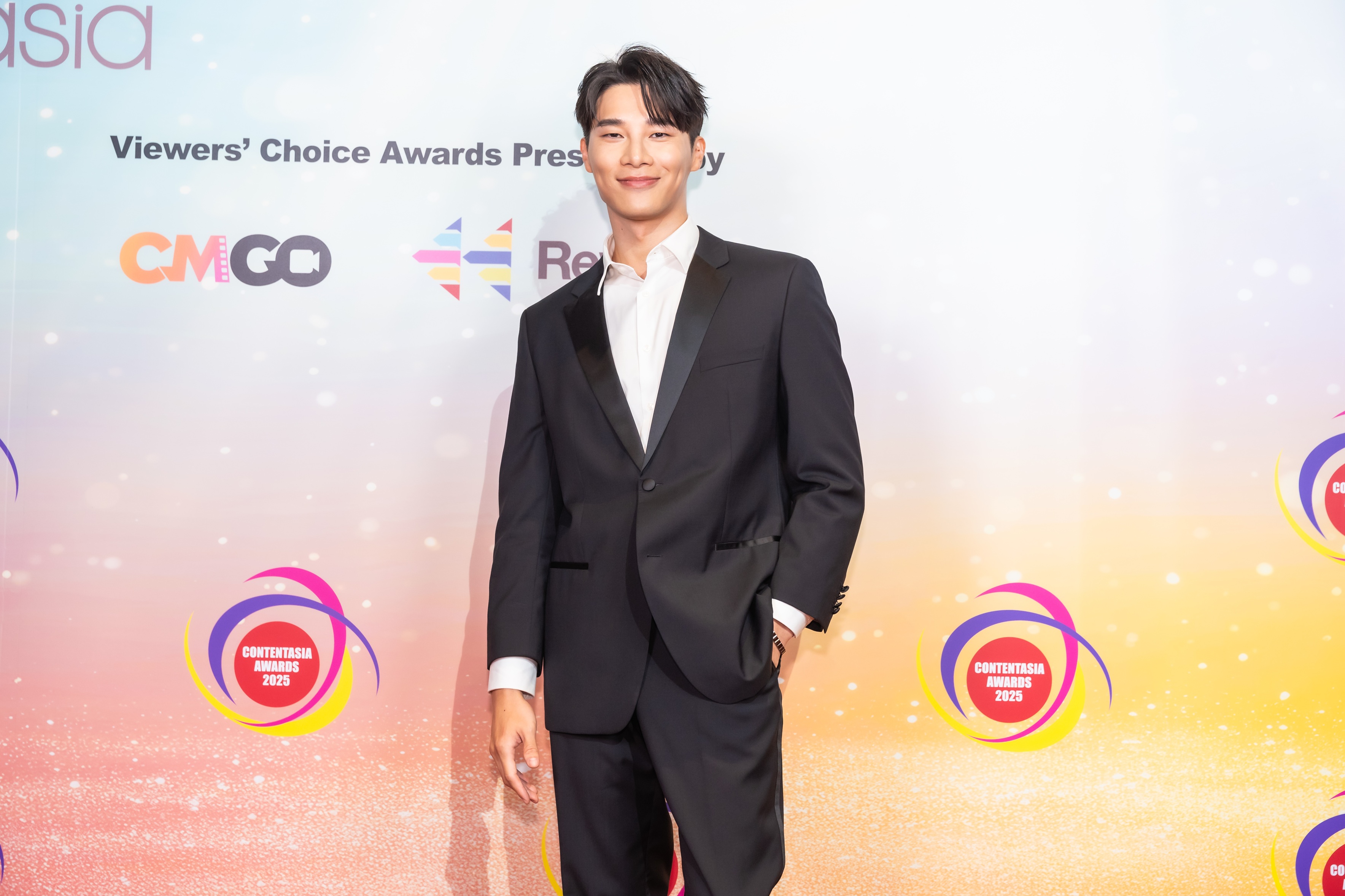 宋偉恩繼2018年後再次入圍獎項，一舉奪下最佳男主角金獎。( ContentAsia Awards 照片提供)