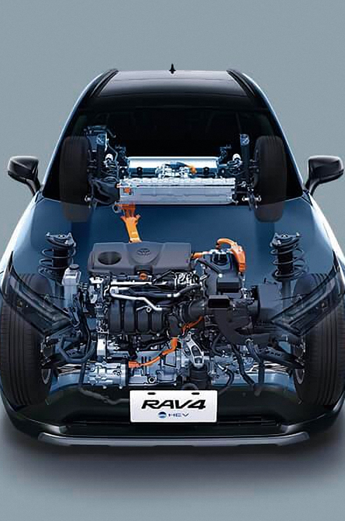 RAV4曜黑魅影版搭載新世代Dynamic Force Hybrid引擎及E-CVT無段變速系統，最大綜效馬力可達218匹，且具有21.3km/l的一級油耗表現，並配備換檔撥片，可提供駕駛更快速直覺的精準操作，提升駕駛體驗，兼具環保、性能與操控樂趣。