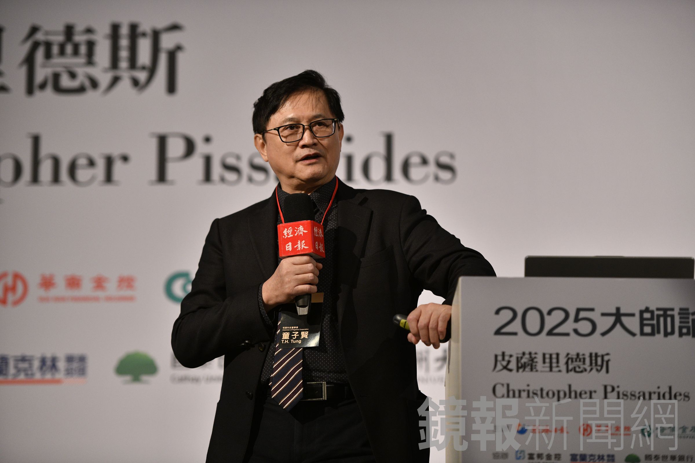 和碩董事長童子賢。（鏡報李智為攝）