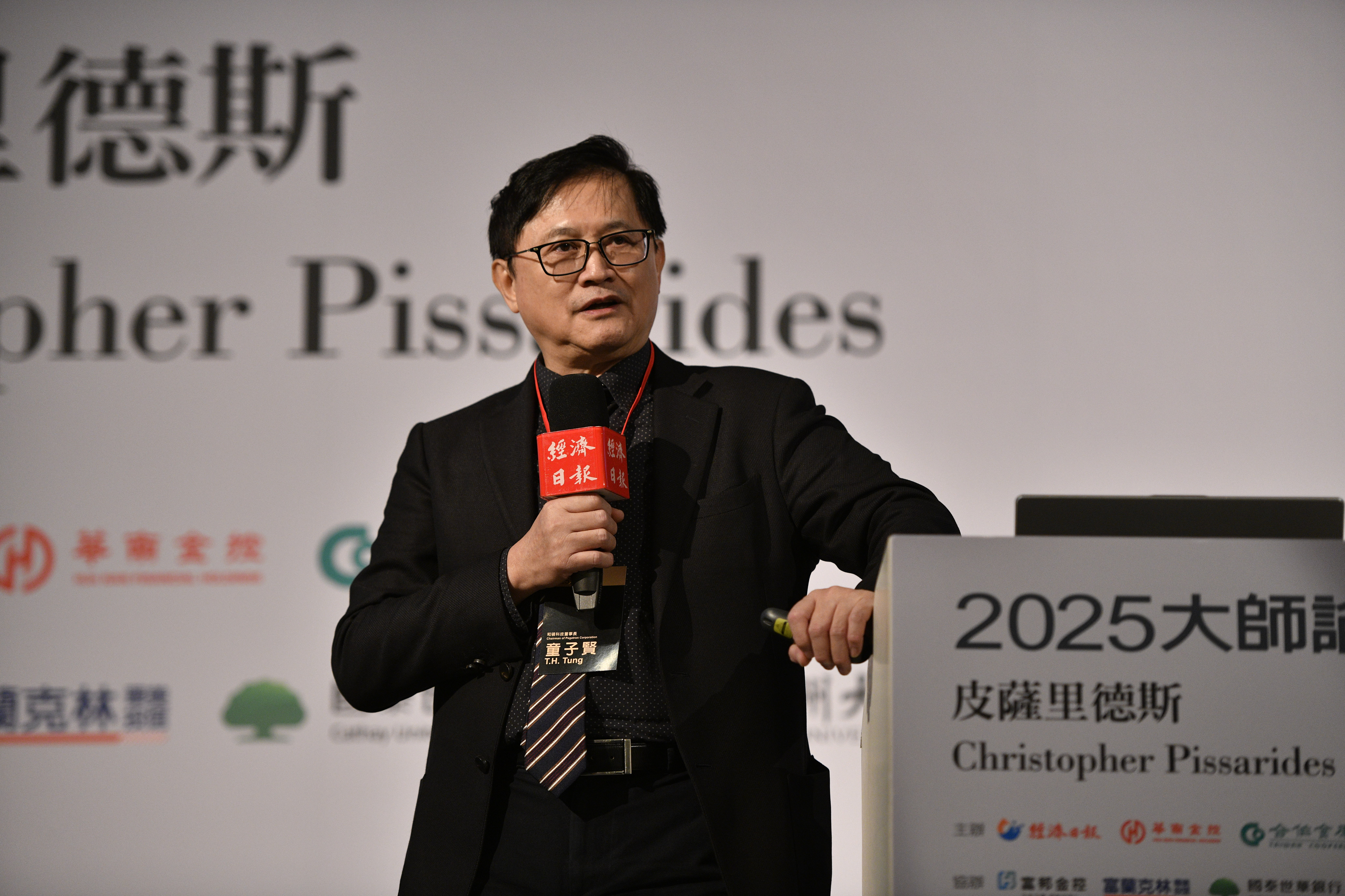 和碩董事長童子賢。（鏡報李智為攝）