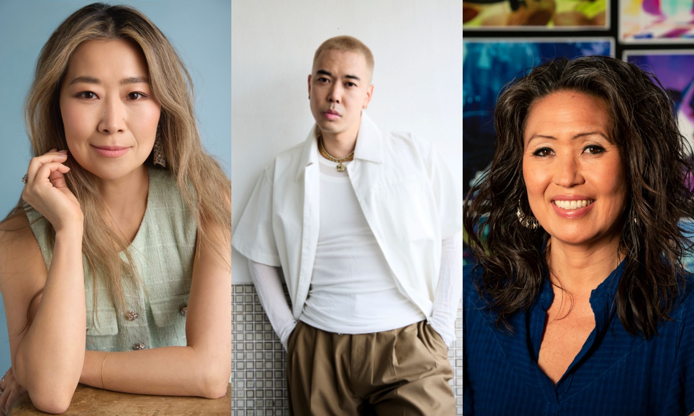 Netflix《KPOP獵魔女團》導演 Maggie Kang（左）、製作人 Michelle Wong （右）與作曲人暨 Baby Saja（Saja Boys）演唱人 Danny Chung 將首度來台，於 TMEX 分享作品從企劃到全球爆紅的幕後歷程。（北流提供）