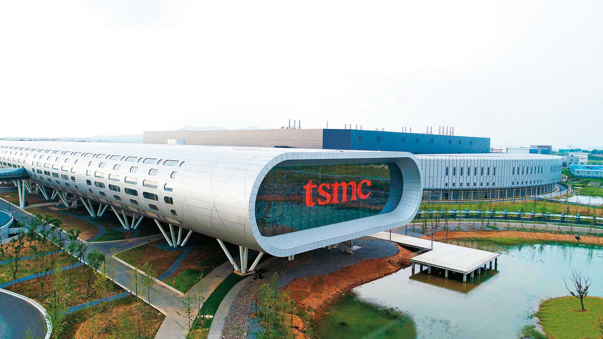 台積電南京廠建廠、獲利速度最快。(台積電提供)