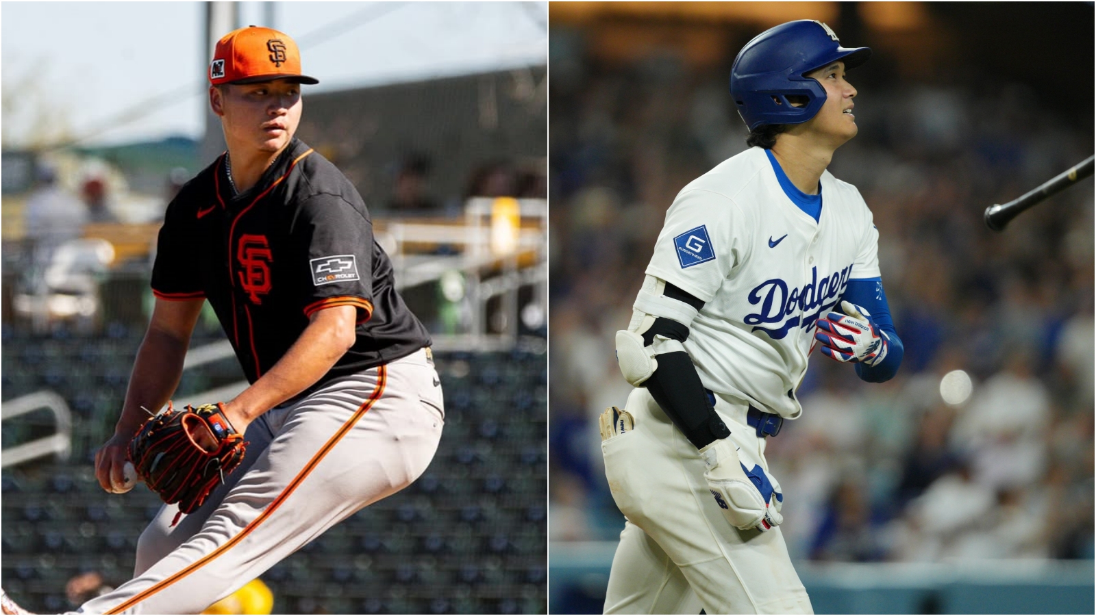 鄧愷威這週末有望對決大谷翔平。（翻攝IG@鄧愷威、X@MLB）