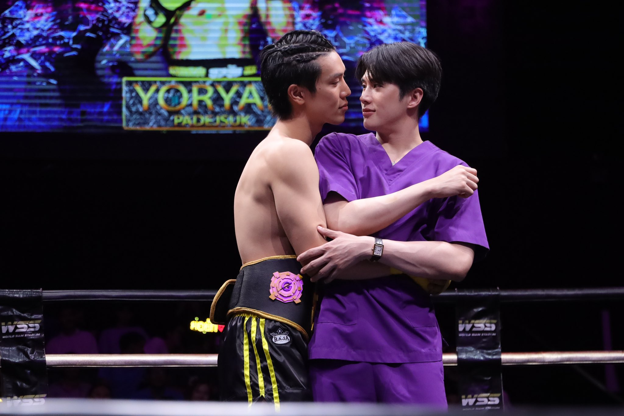 泰國BL浪漫喜劇《佳期如許》由Great、Inn飾演拳擊手與失戀醫生。（翻攝WandeeGooddayTH X）