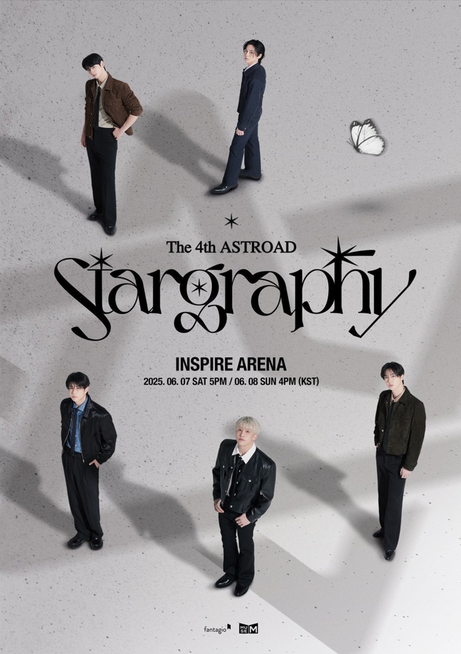 ASTRO將在6月舉辦演唱會，離團2年多的ROCKY也將參與。（翻攝Fantagio社群）