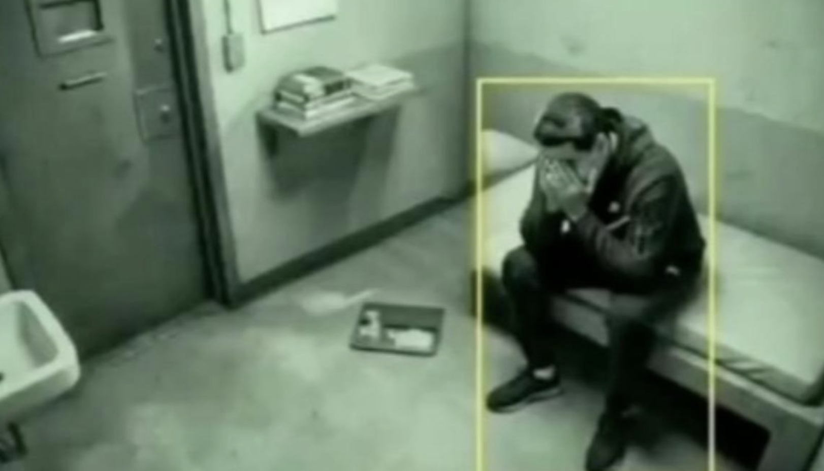 驚傳馬杜洛在監獄內崩潰大喊。（翻攝自X@AJPalacios6）