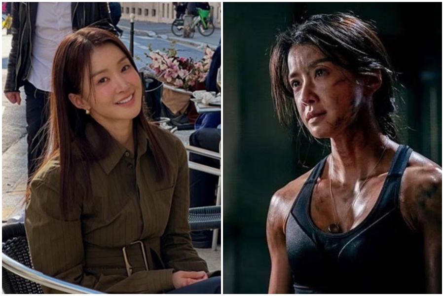 南韓女星李詩英因《Sweet Home》再度翻紅，但也無預警宣布結束8年婚姻。（翻攝Netflix、李詩英IG）