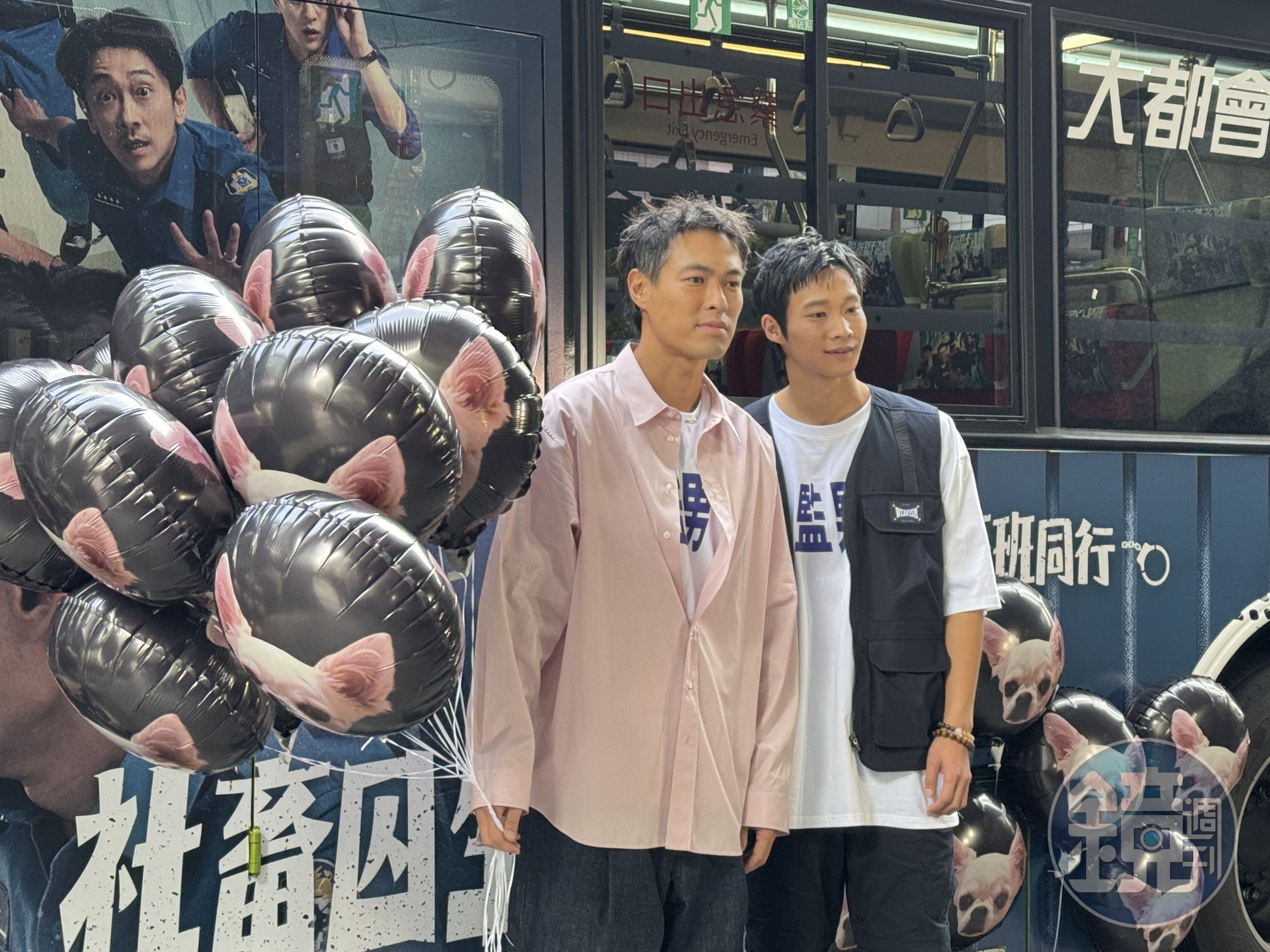 楊祐寧和黃冠智為《監所男子囚生記》造勢。