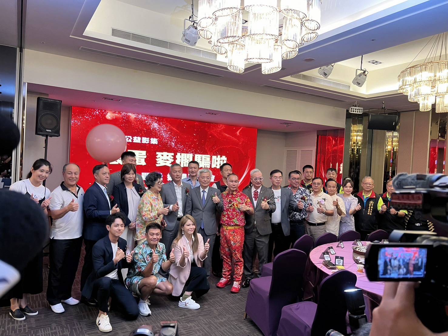 秦楊發表公益反詐騙影集邀來多位藝人好友相挺。(秦楊提供)