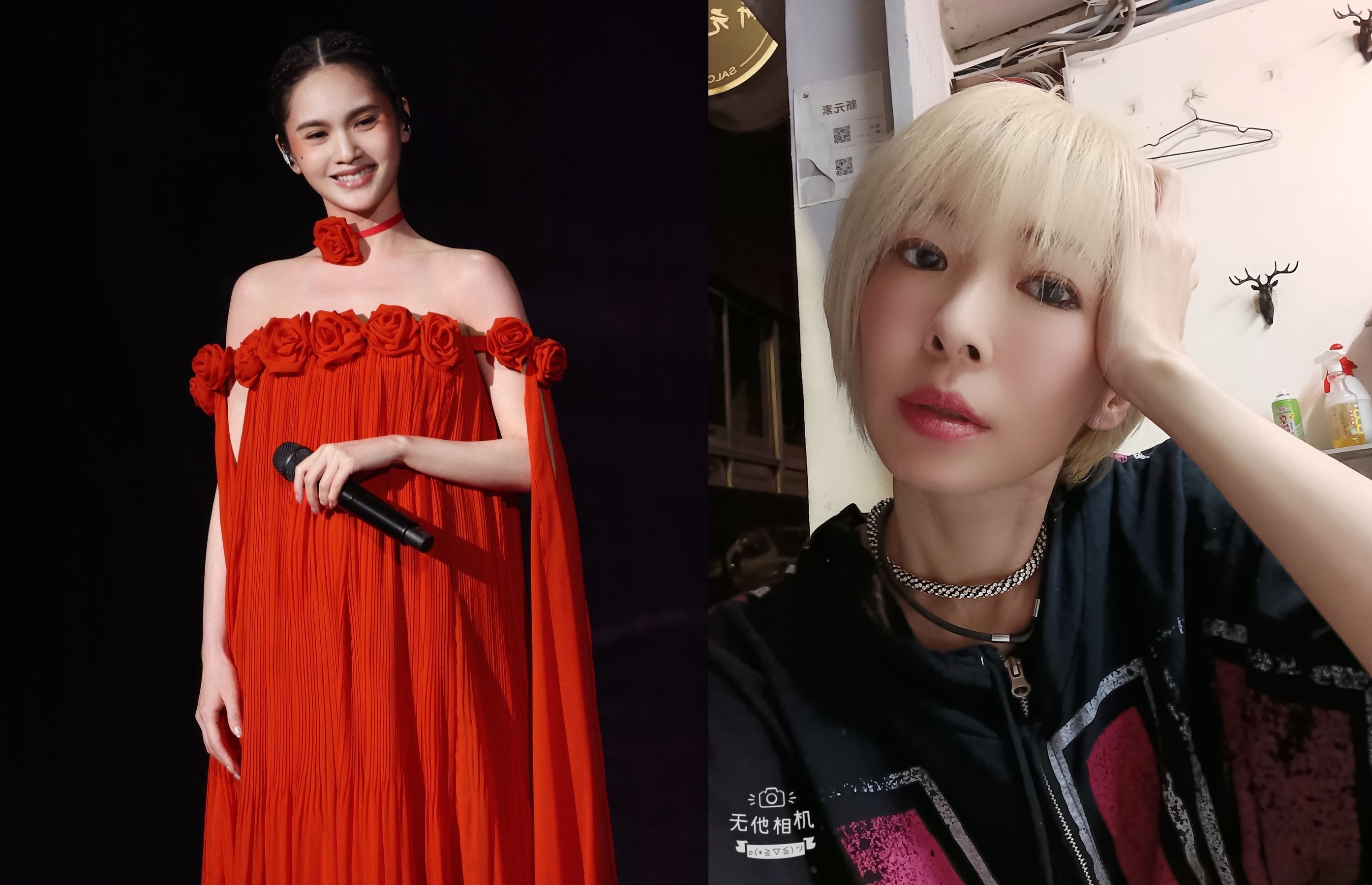 針對被Makiyo指「走紅後不認人」，楊丞琳稍早也透過經紀公司回應了。（翻攝自楊丞琳、Makiyo臉書）