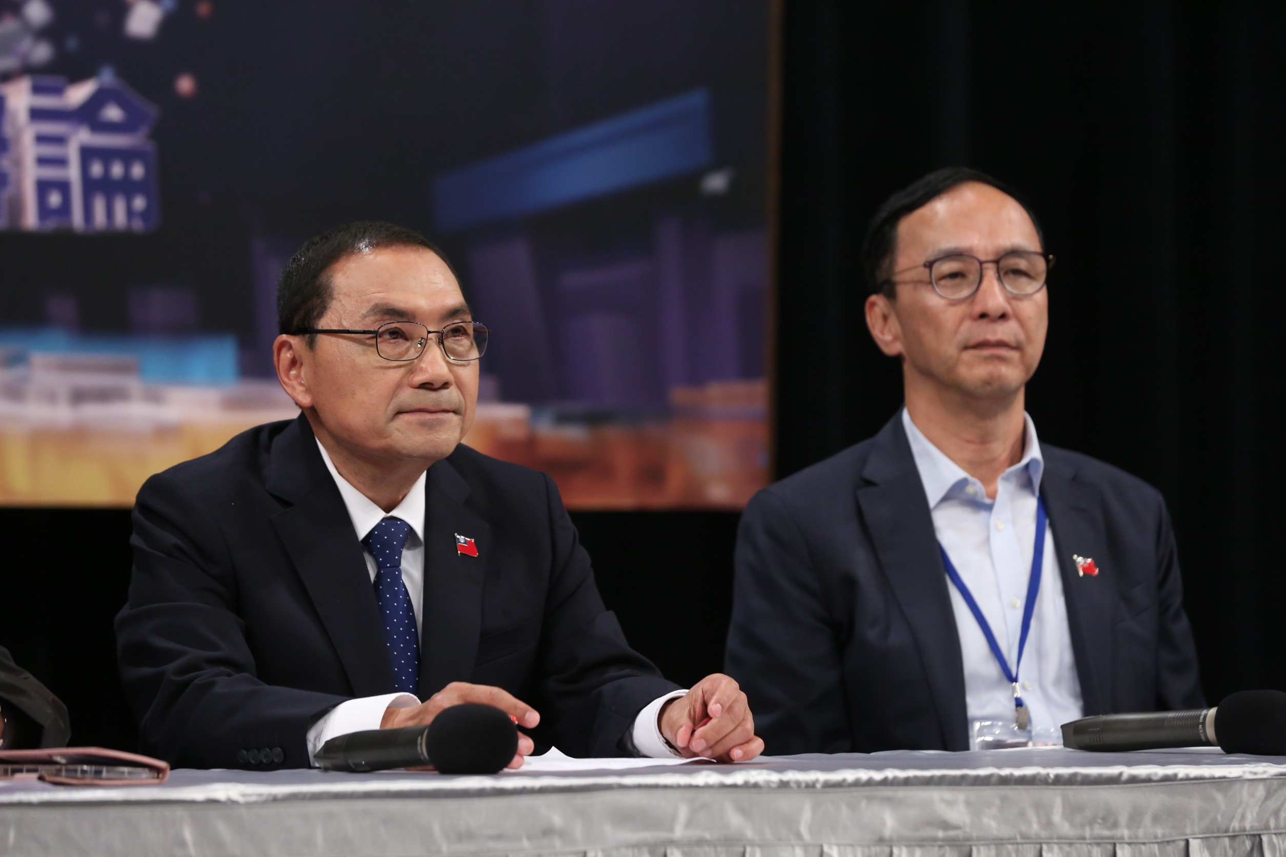 總統候選人辯論會今日登場。圖為侯友宜。