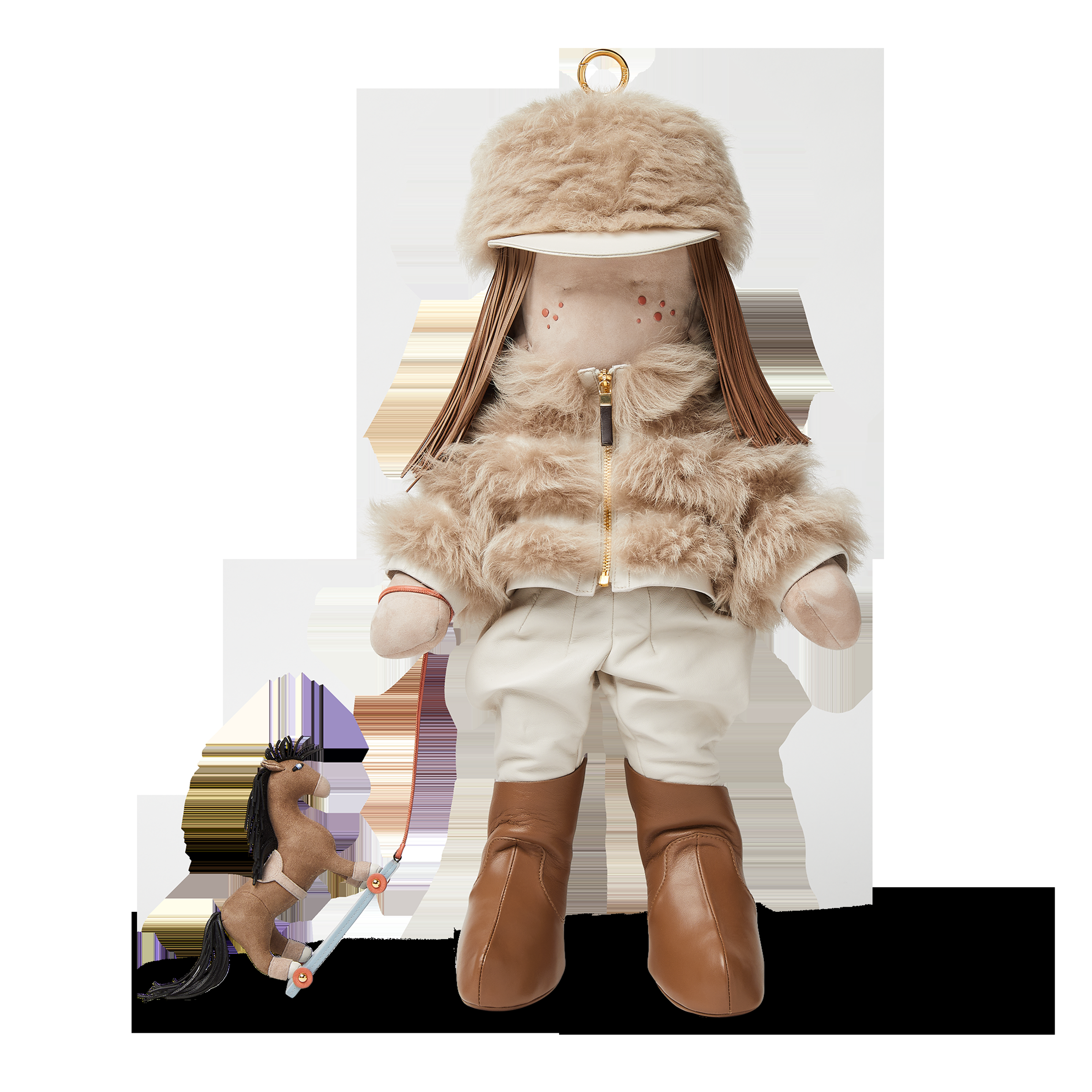.FENDI BFF吊飾(Silvia)(大)。NT$203,900(FENDI提供)
