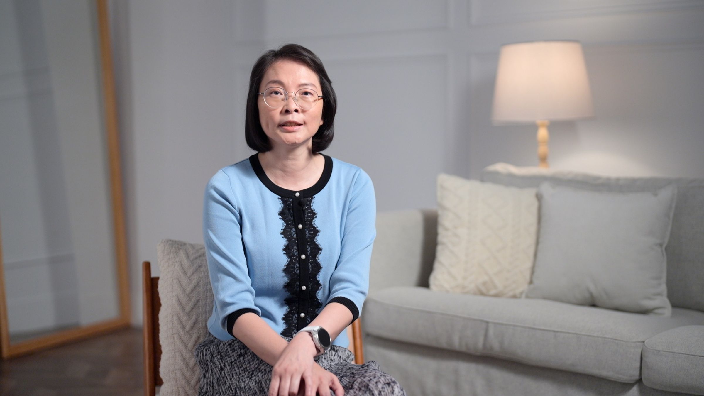 高醫感管師洪靖慈深知推動的困難與壓力，受訪時溫情喊話：感謝還堅持崗位的感管師們！