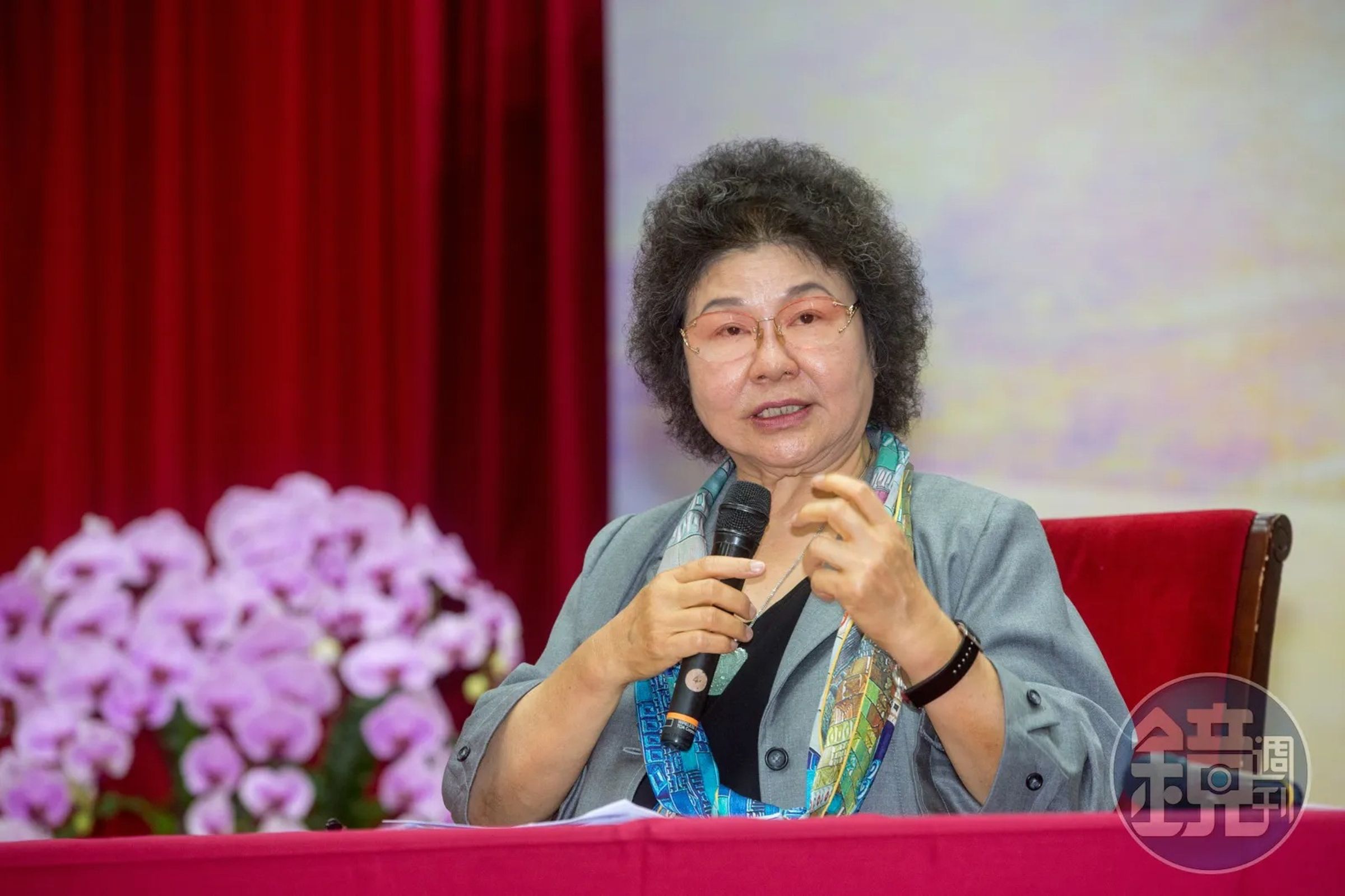 有媒體報導稱,謝宜容頗受陳菊重視。(本刊資料照)