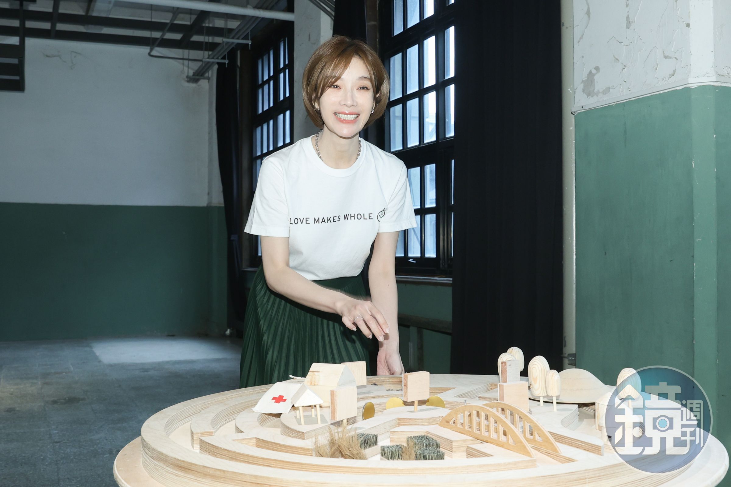 蔡淑臻為公益分享到蒙古走一回。