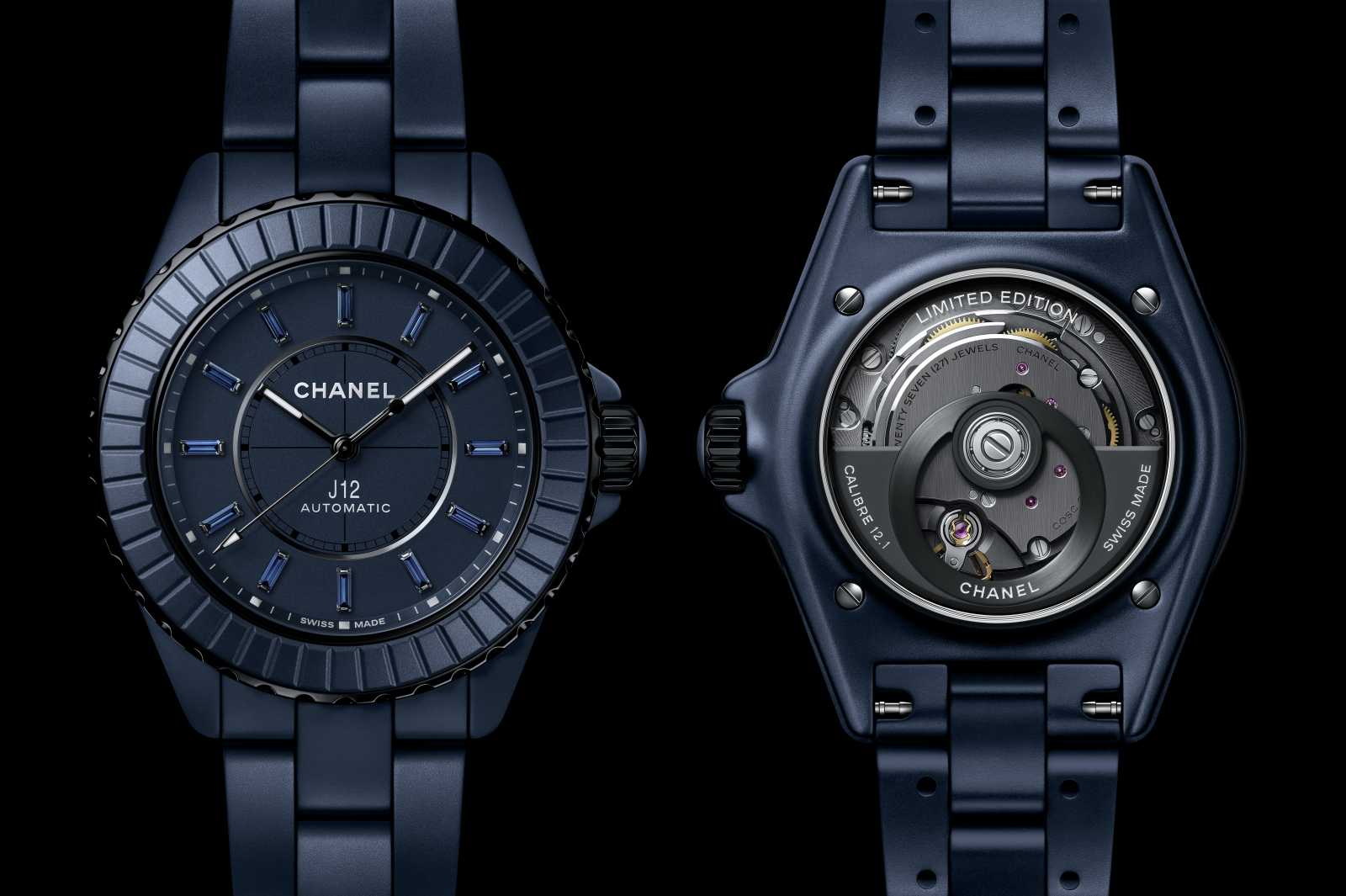 新錶 2025／為經典染上新色！香奈兒發表 J12 Bleu 藍色陶瓷腕錶系列