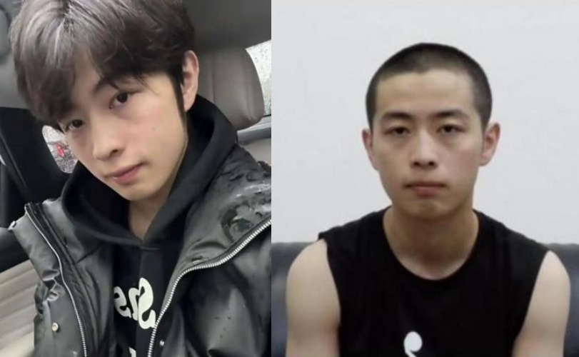 中國19歲高中生彭宇軒誤入緬甸詐騙園區，遭控制數日後獲釋，消息引起網路熱議。彭宇軒被賣至詐騙園區後，頭髮被剃平。（翻攝自微博）