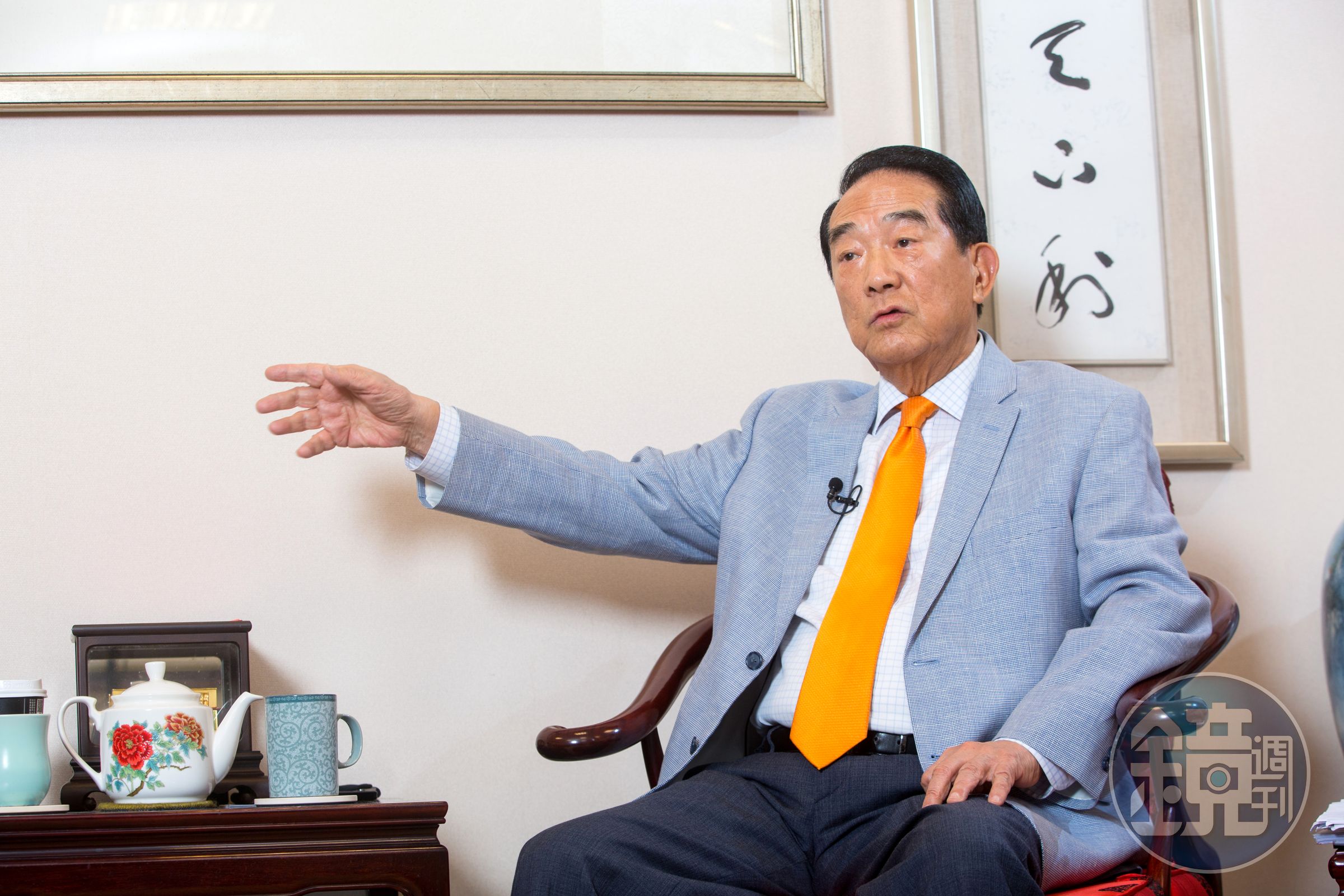 宋楚瑜認為食安把關各政府階層都不能推卸責任，上街頭不能解決問題。（資料照）