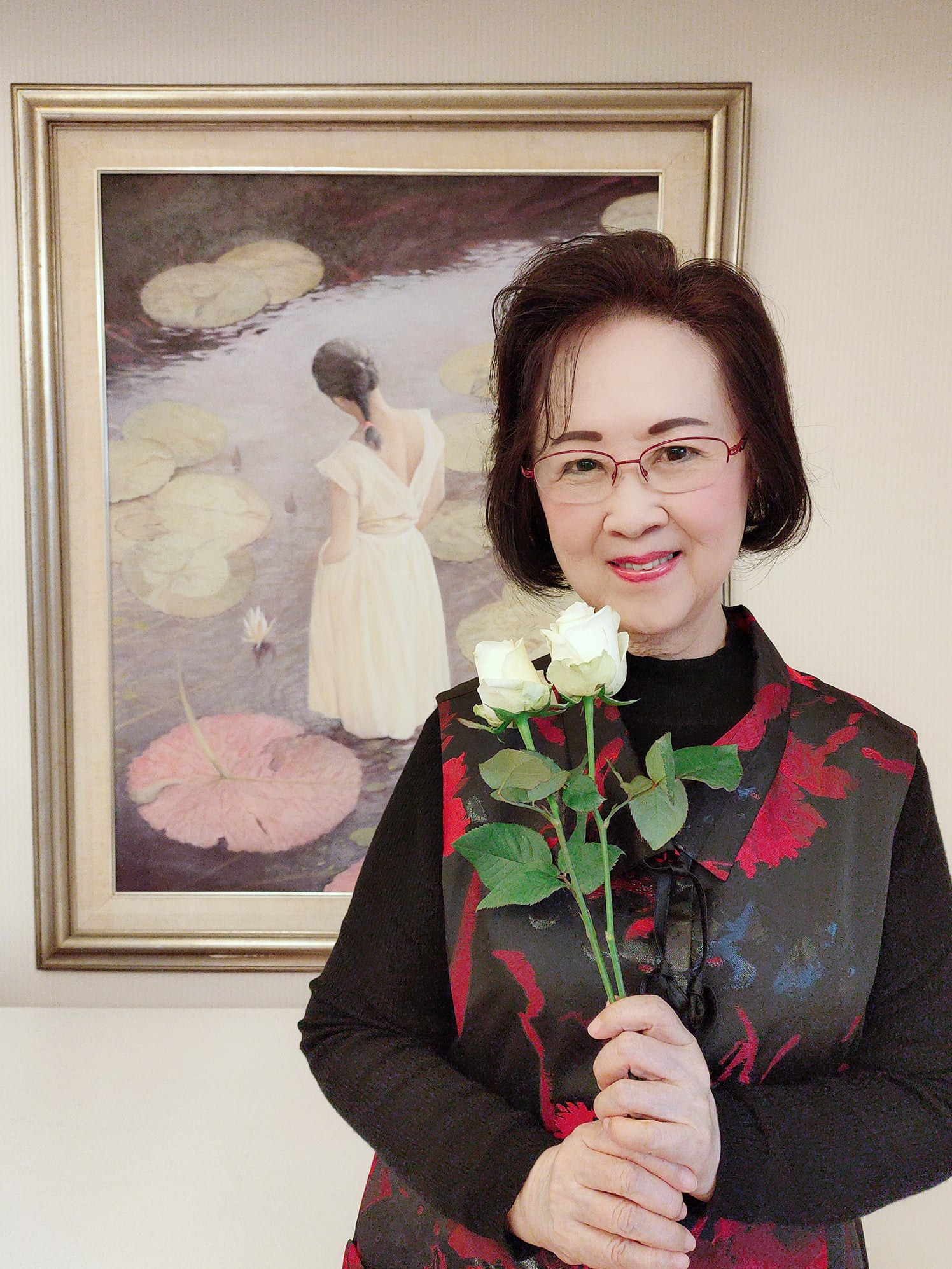 瓊瑤後事從簡,骨灰撒入陽明山臻善園的花葬區。(翻攝自瓊瑤臉書)