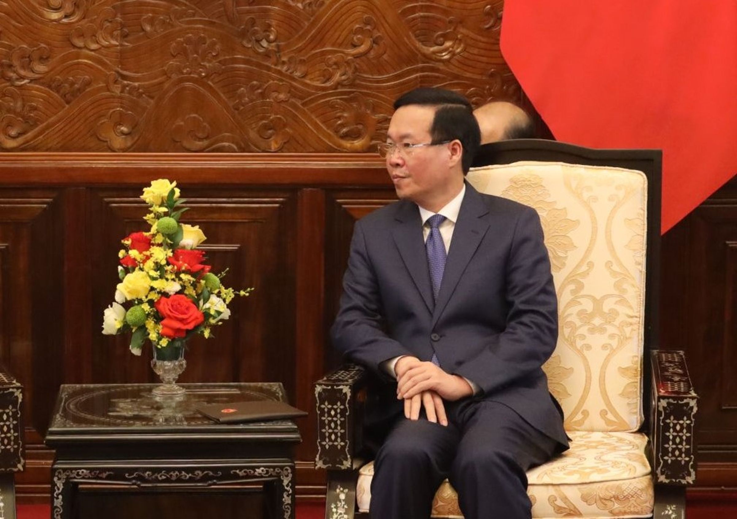 國家主席武文賞因捲入貪瀆案,今日向越南共產黨請辭獲准。(翻攝自越南政府官網)